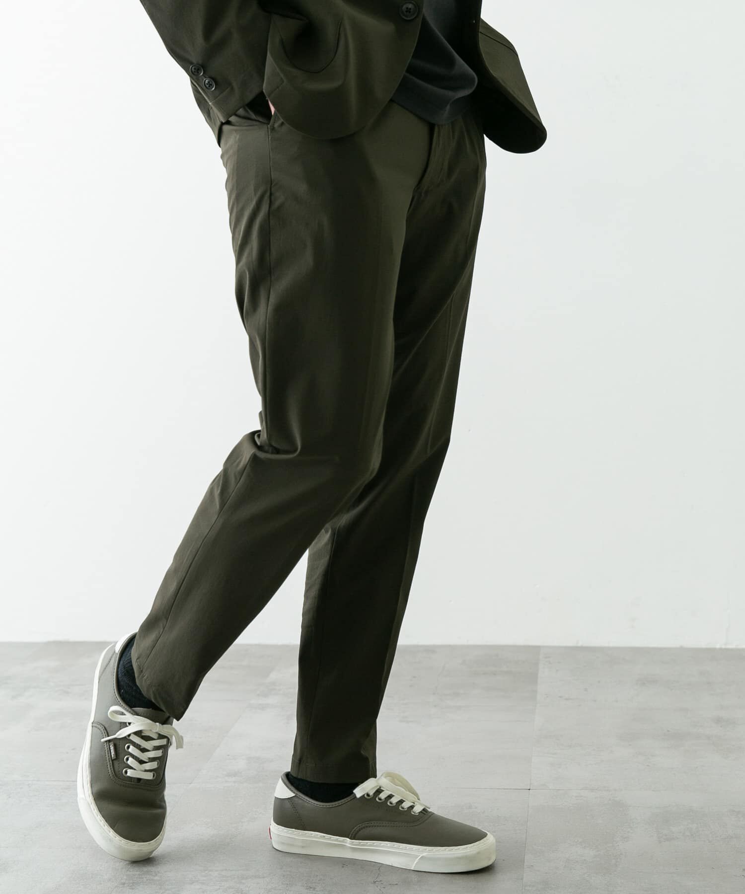 URBAN RESEARCH DOORS「『ｲｰｼﾞｰｹｱ』LIFE STYLE TAILOR ﾘｯﾌﾟｽﾄｯﾌﾟﾅｲﾛﾝｽﾄﾚｯﾁ 」|スラックス|