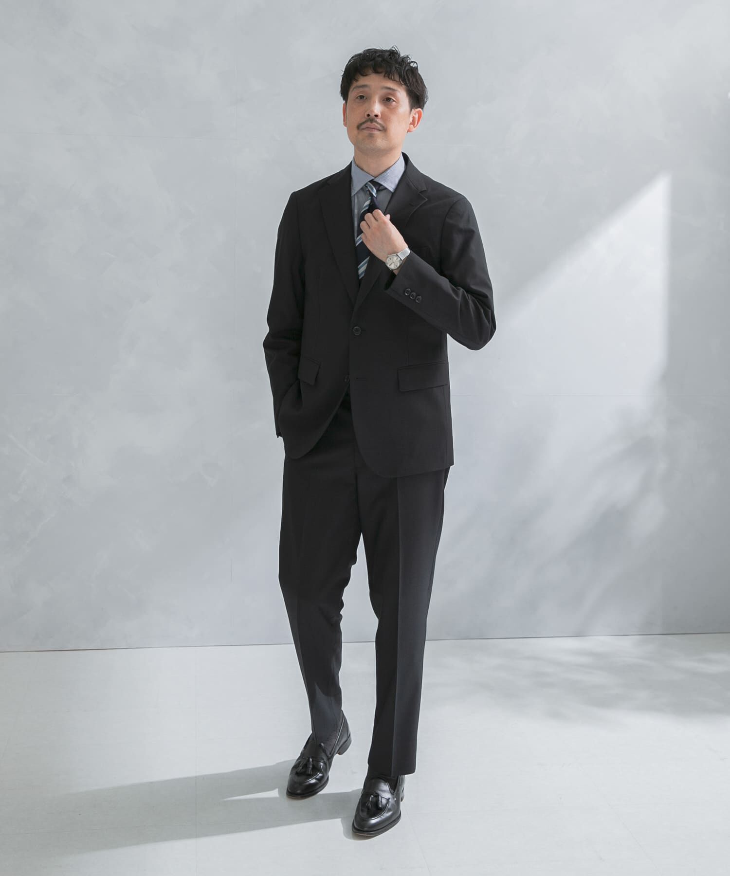 URBAN RESEARCH DOORS「『ｲｰｼﾞｰｹｱ』LIFE STYLE TAILOR ｸﾘｱﾂｲﾙｺﾝﾌｫｰﾀﾌﾞﾙｽﾏｰ 」|スラックス|