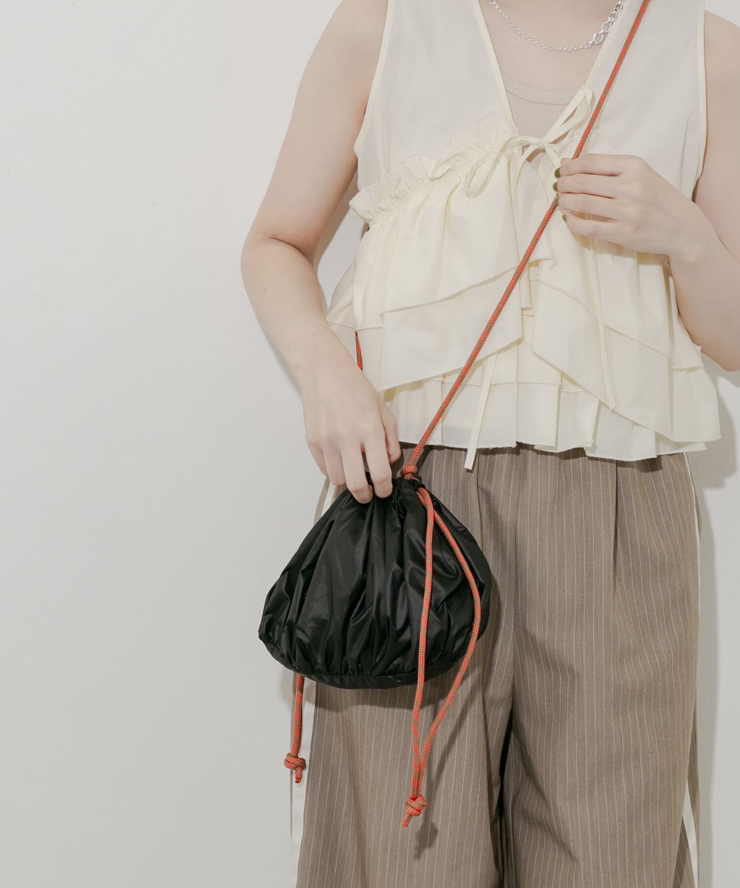 SMELLY「ギャザーキンチャクショルダー」|ショルダー・メッセンジャー|