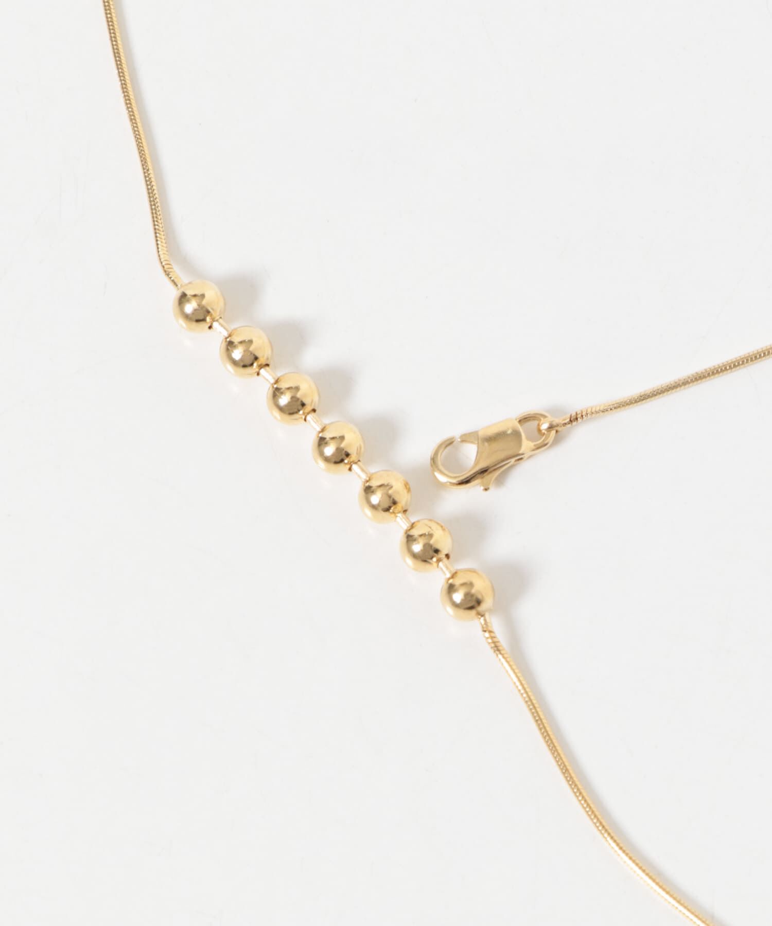 SMELLY「メタルボールYネックレス」|ネックレス|