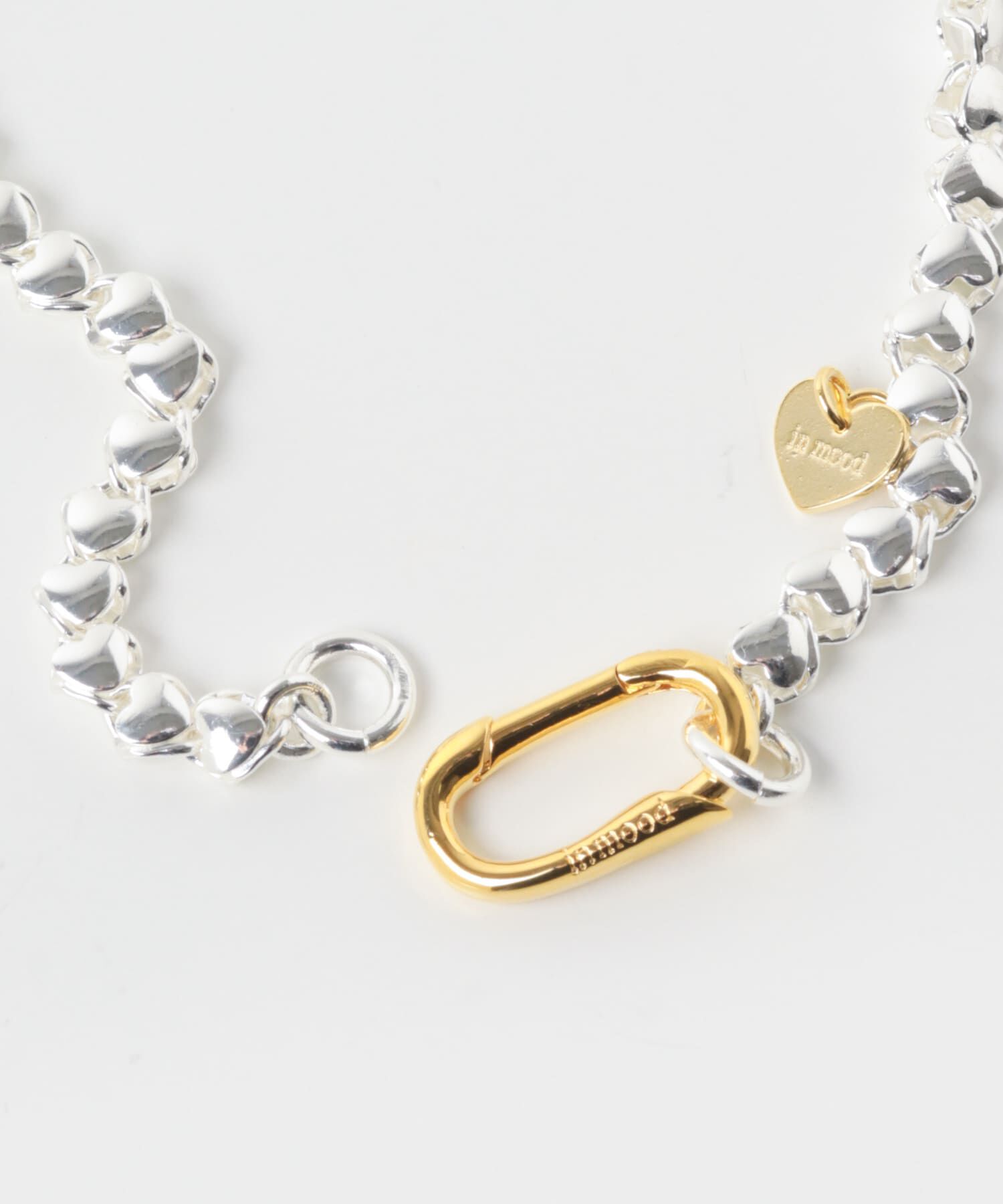 URBAN RESEARCH ROSSO「in mood　CLIP HEART NECKLACE」|ネックレス|