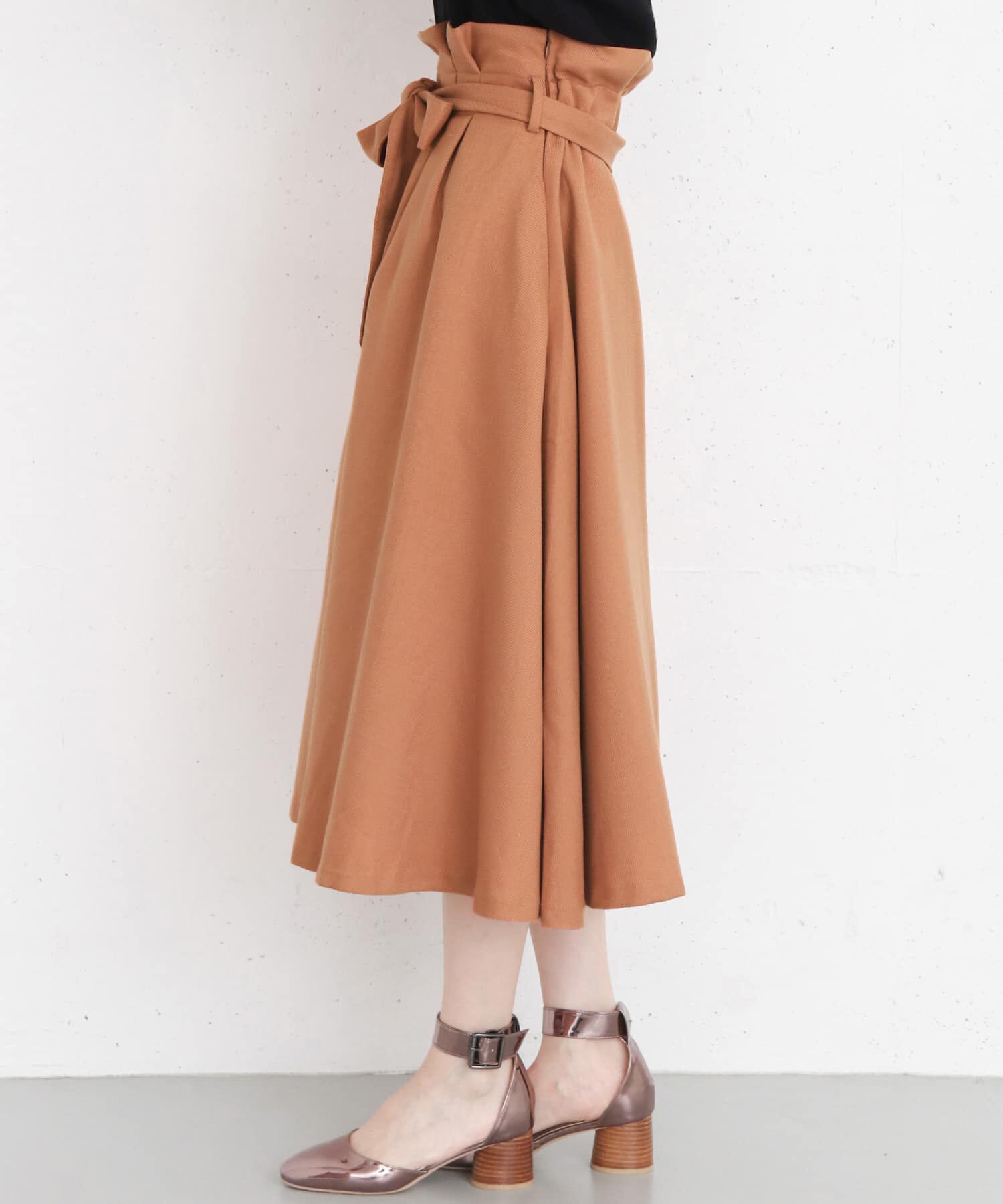  「ウエストリボンフレアスカート&there4;」|スカート|