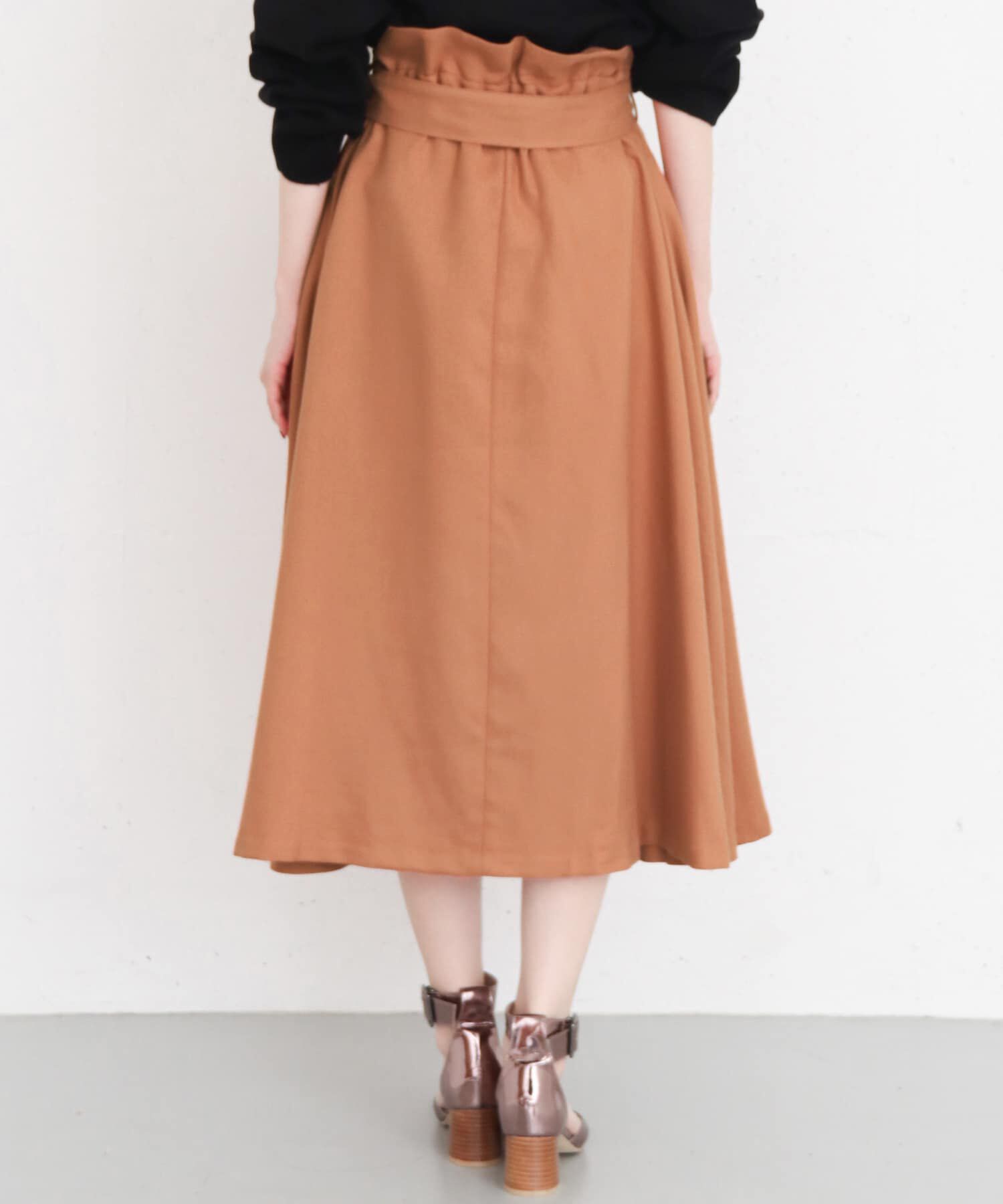  「ウエストリボンフレアスカート&there4;」|スカート|