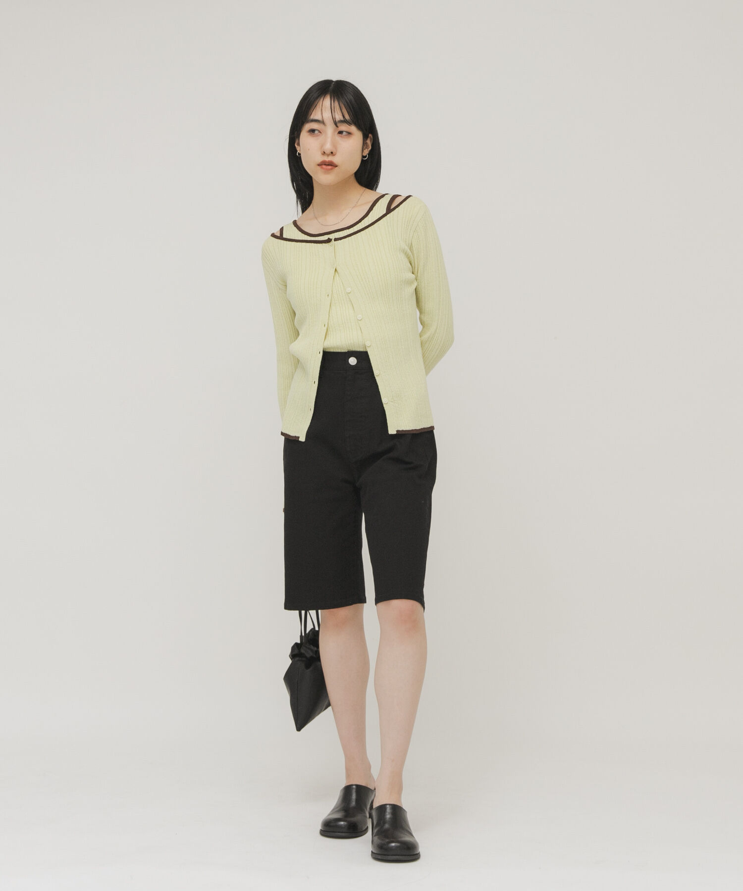  「2WAYタンクトップSETカーディガン」|ニット・セーター|