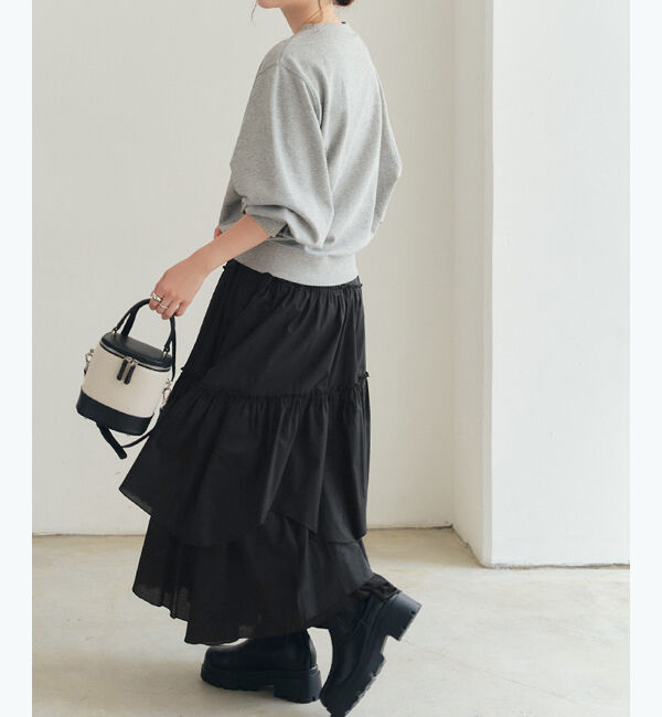 titivate「ランダムティアードスカート」|スカート|