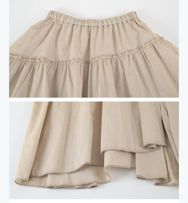 titivate「ランダムティアードスカート」|スカート|