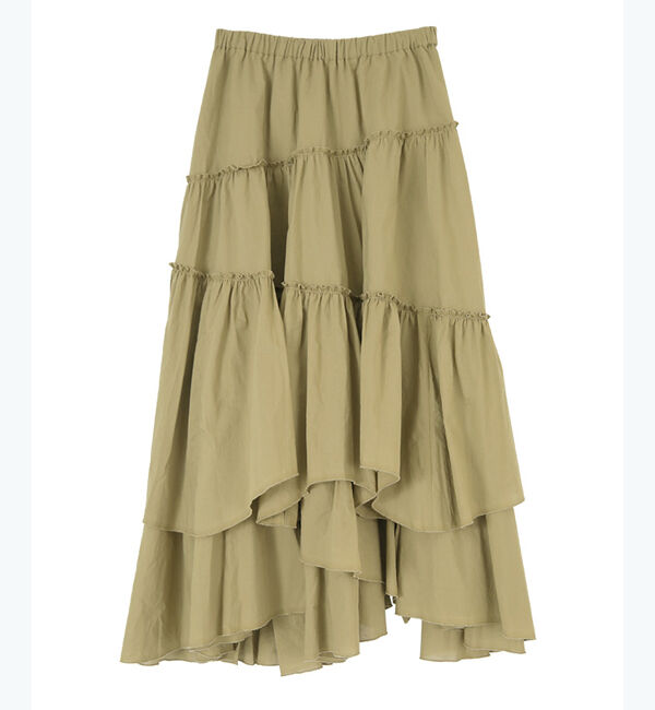 titivate「ランダムティアードスカート」|スカート|
