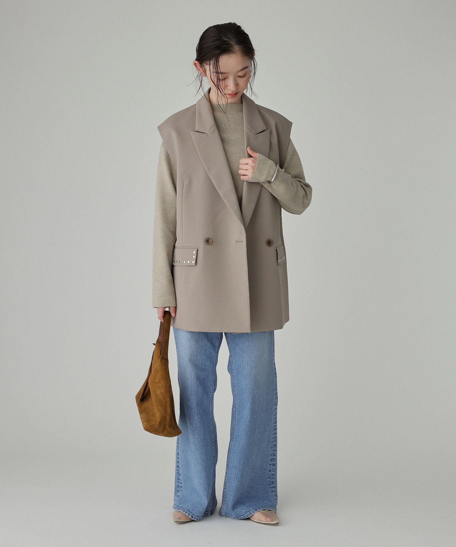 BABYLONE「ダブルクロスジレ」|ベスト・ジレ|