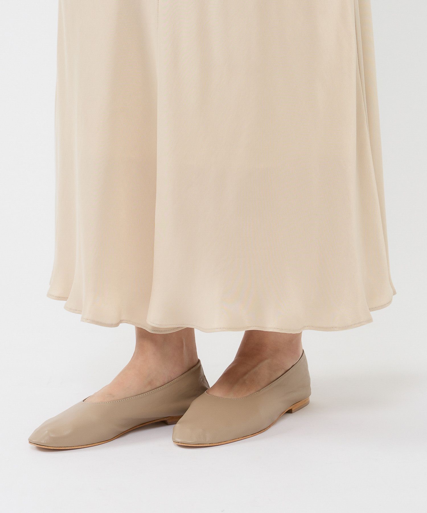 BABYLONE「フィブリルサテンスカート」|スカート|