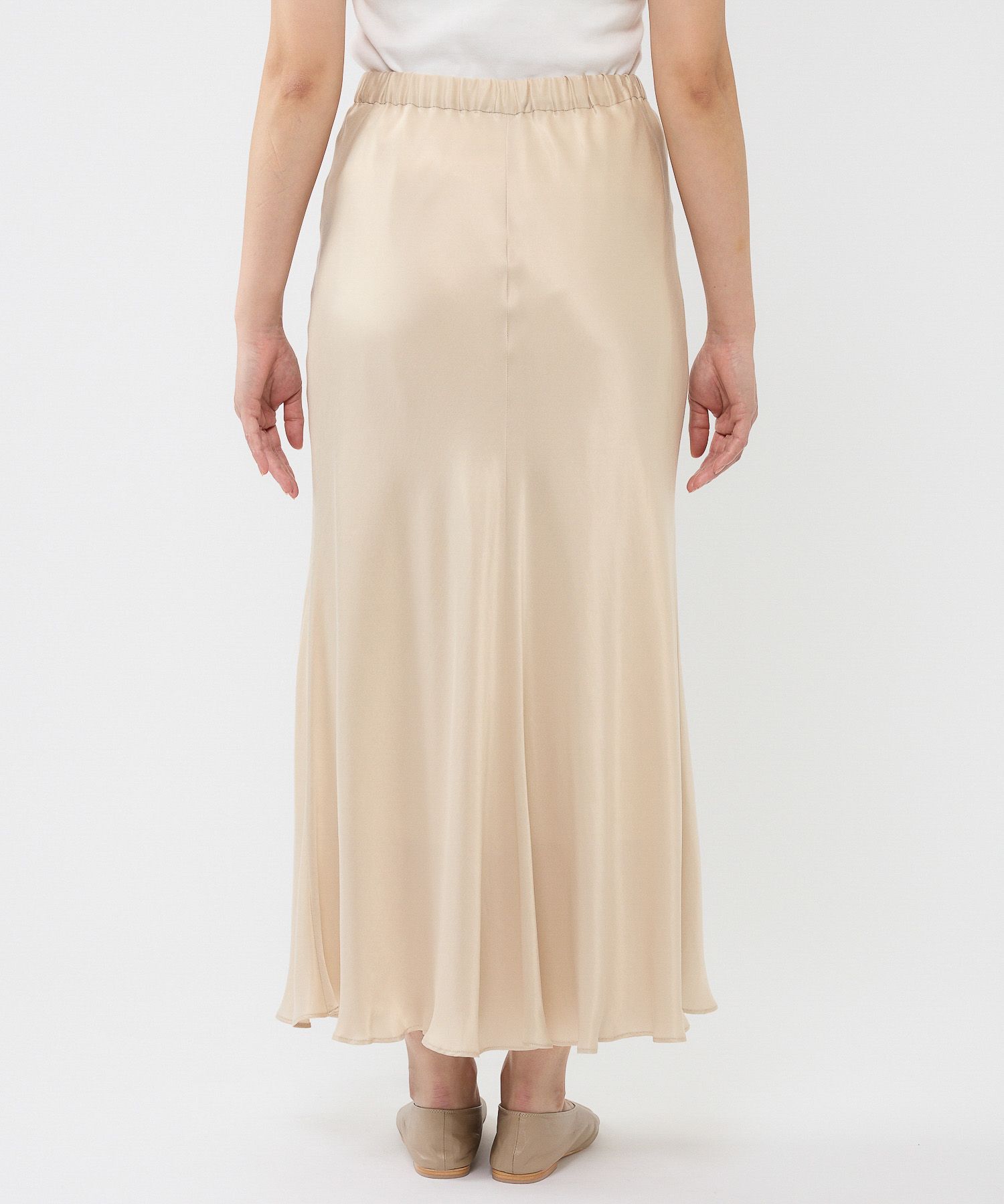 BABYLONE「フィブリルサテンスカート」|スカート|