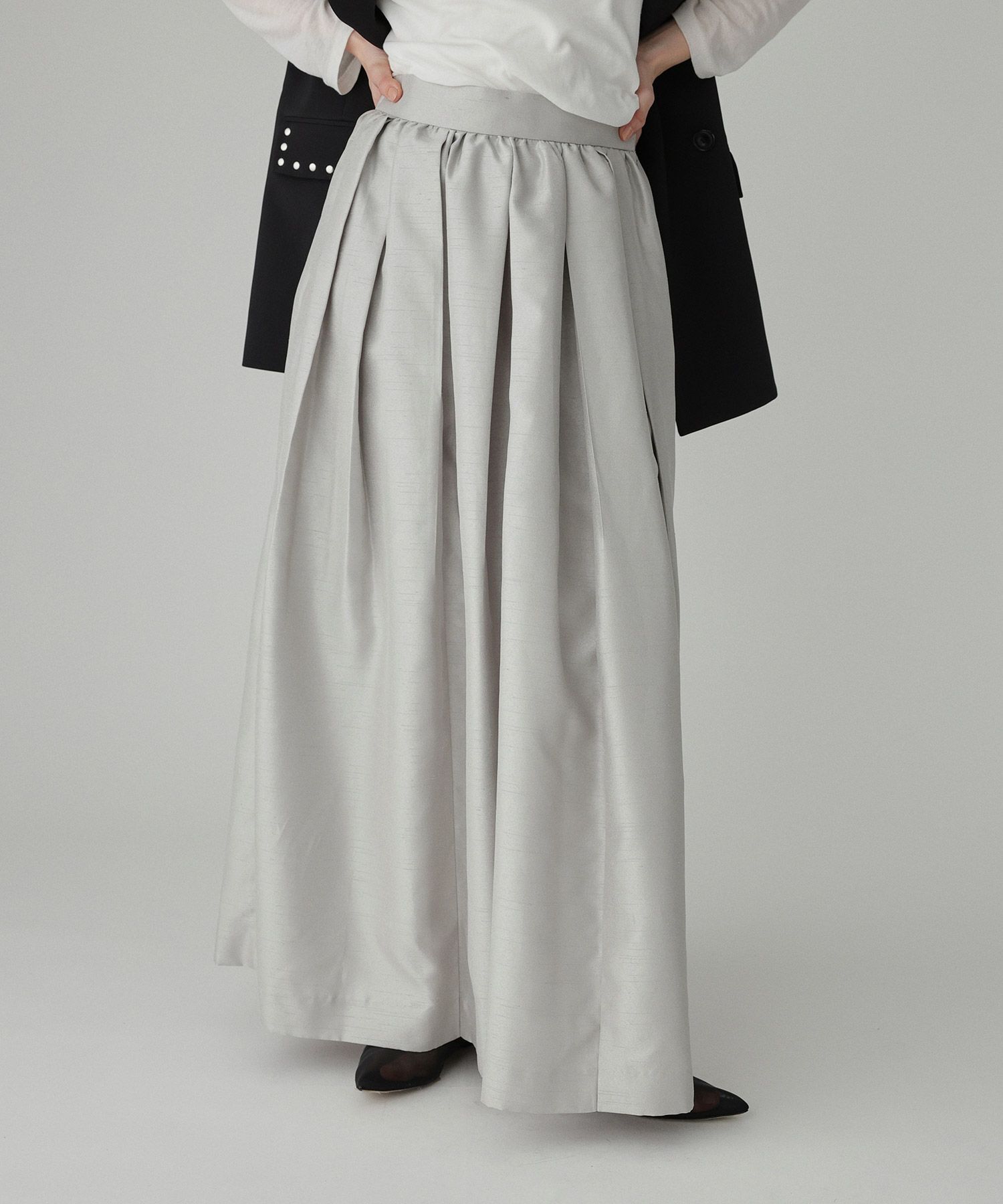 BABYLONE「シャンタンスカート」|スカート|