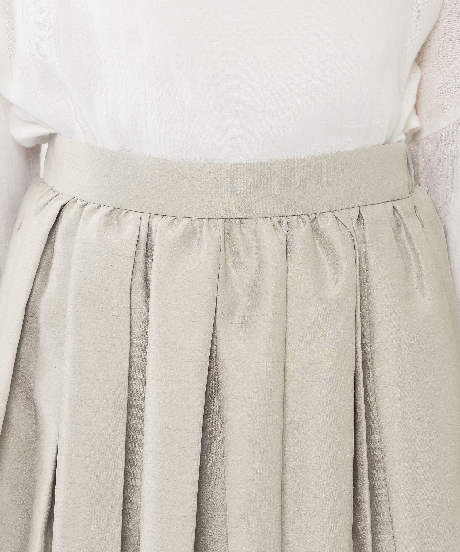 BABYLONE「シャンタンスカート」|スカート|