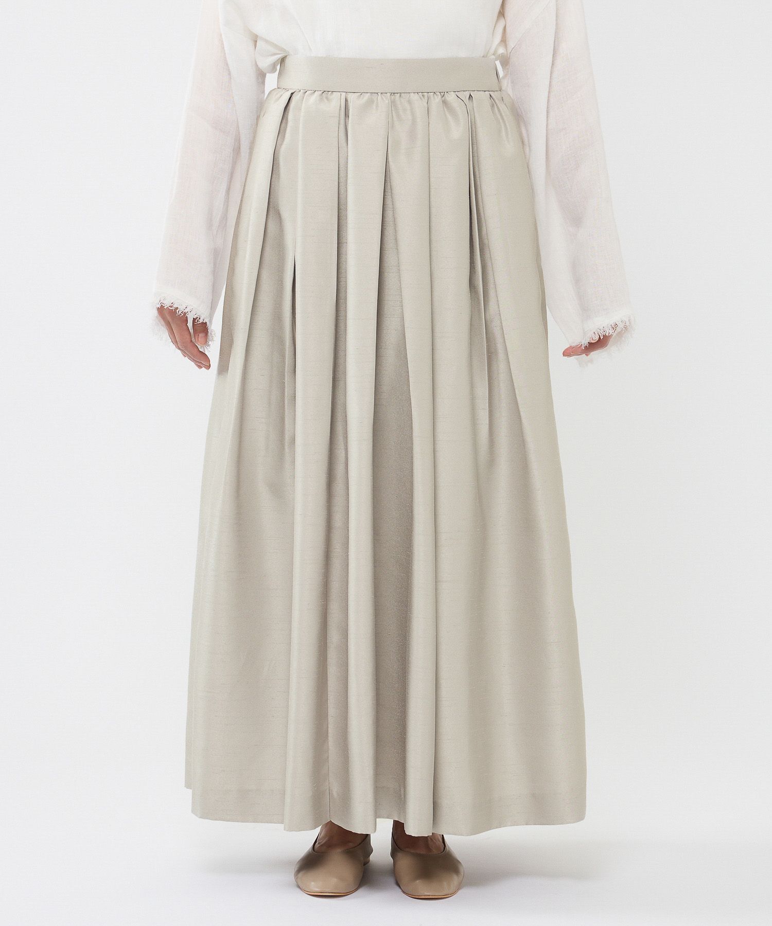 BABYLONE「シャンタンスカート」|スカート|