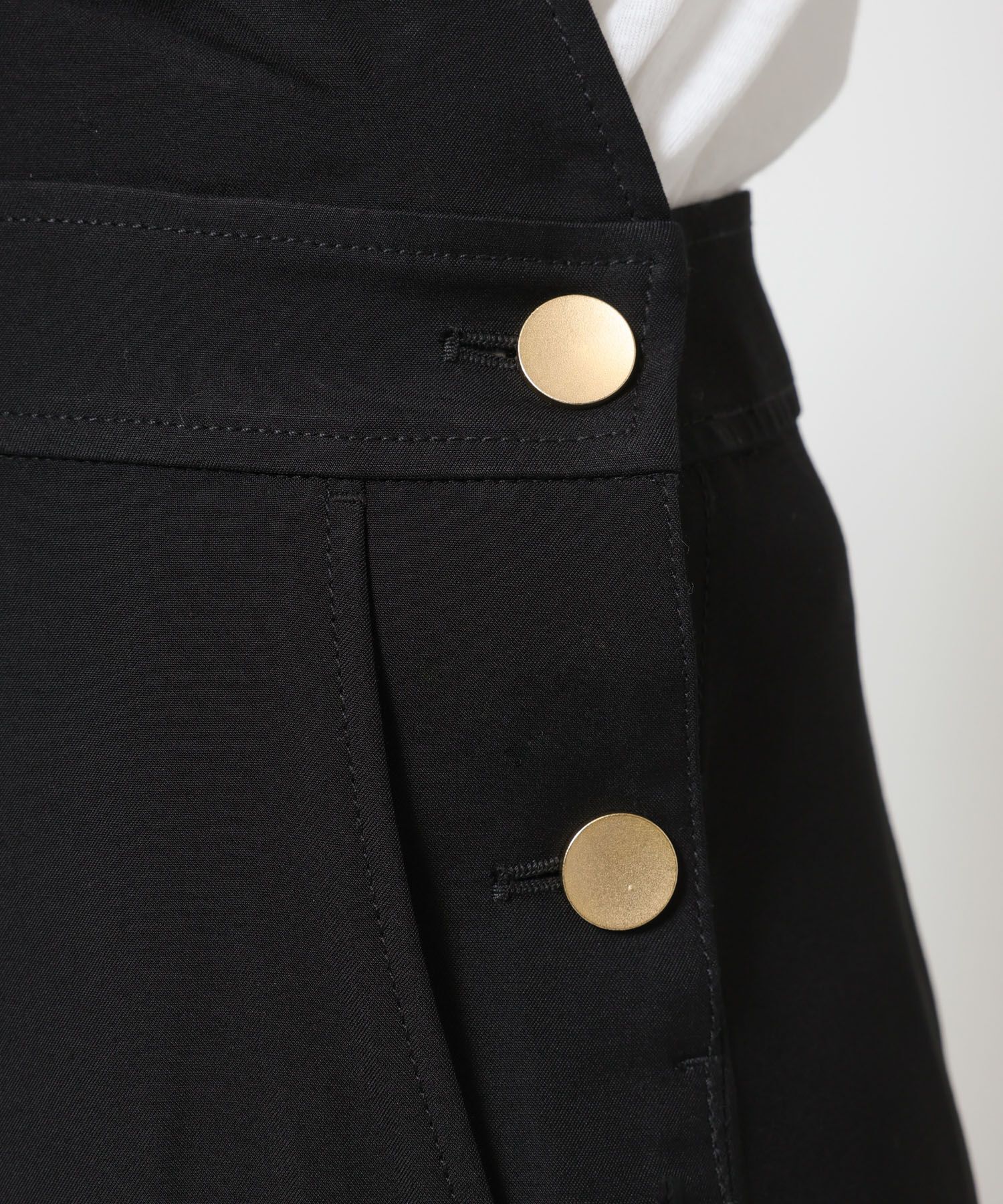 BABYLONE「ヴィスコースダブルクロスサロペット」|オールインワン|