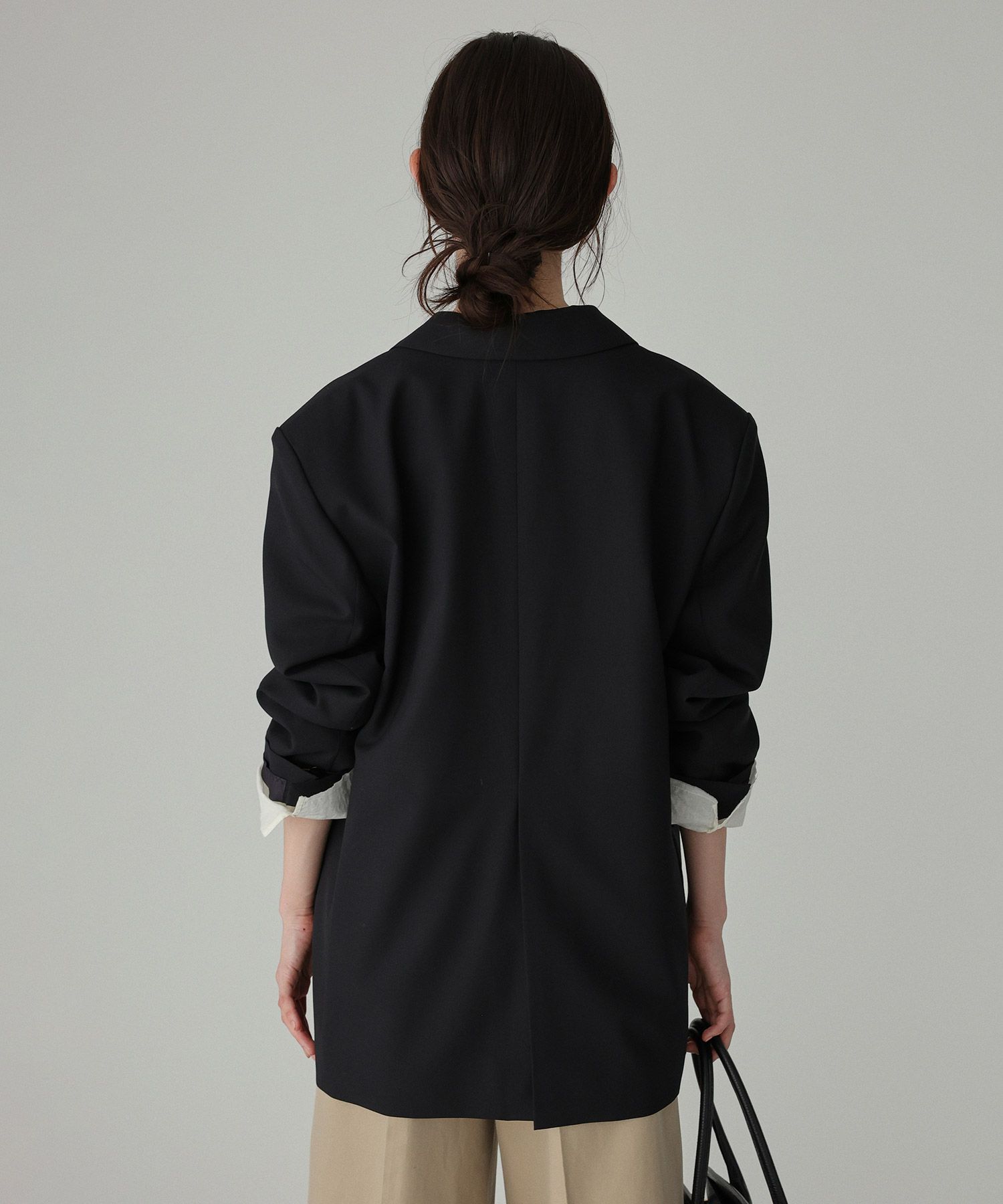 BABYLONE「オーバーシングルジャケット」|テーラードジャケット|