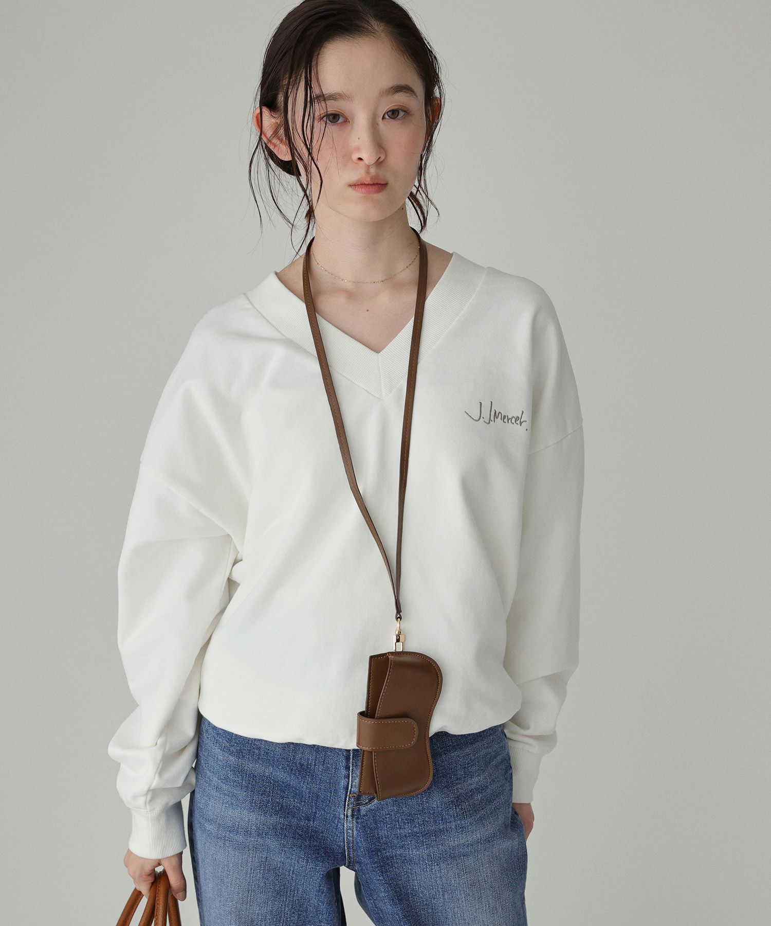  「【J.J. Mercer】＜別注＞スウェット」|スウェット・ジャージ|ホワイト
