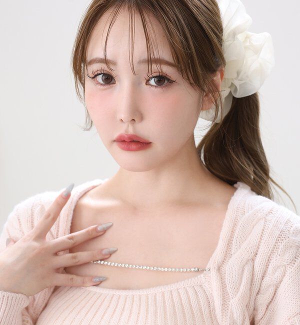  「ケーブルニットアンサンブル」|ニット・セーター|