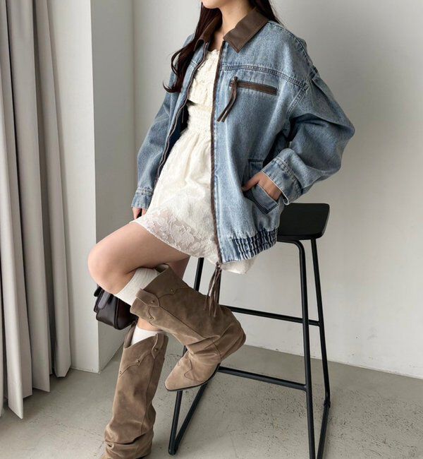  「【REVIVAL】WEB限定/セットアップ対応/パイピングカバーオール」|ダウンベスト・ベスト|