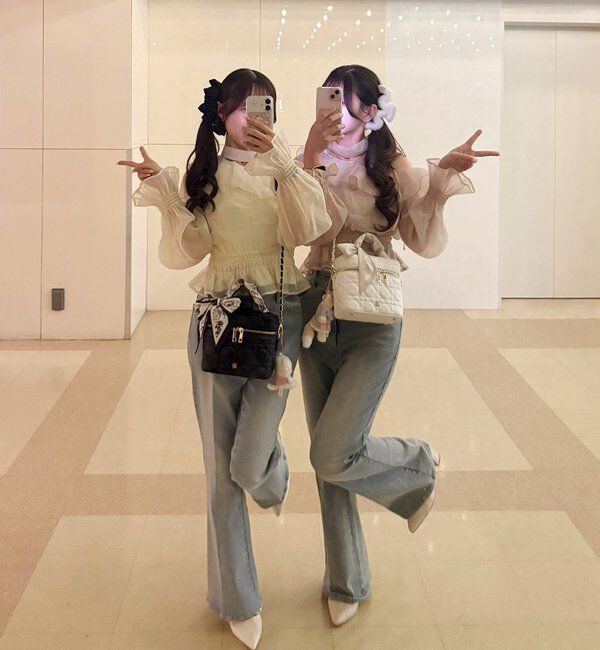  「2WAYワンショルフリルブラウス」|シャツ・ブラウス|