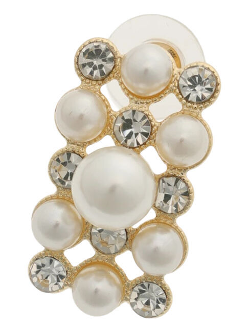 Te chichi「ブロックモチーフパールピアス」|ピアス|