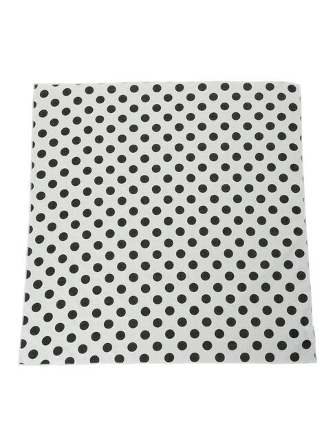 Te chichi「ドット柄コットンスカーフ」|その他|オフホワイト