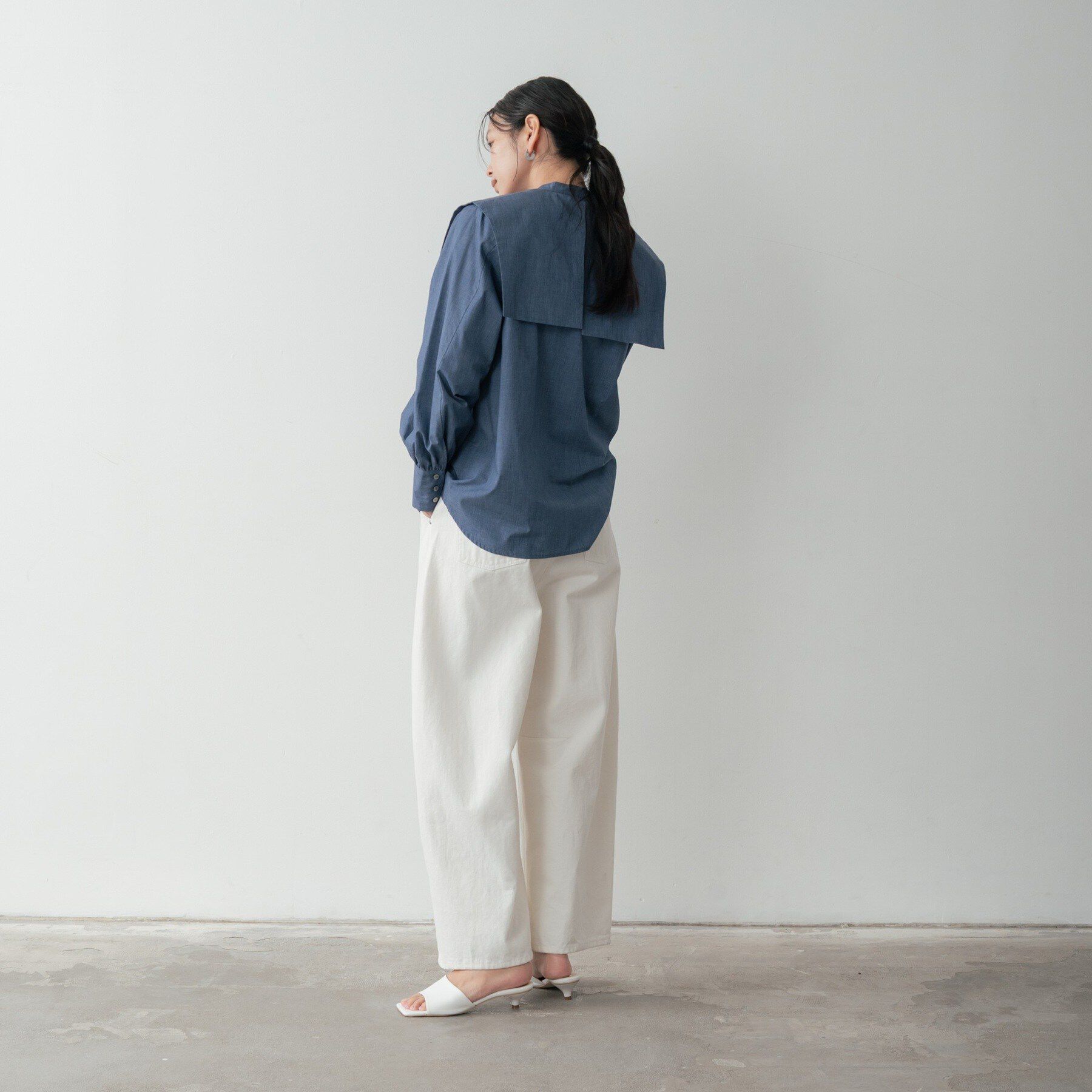 GALLEST「ビッグカラーシャツ」|シャツ・ブラウス|