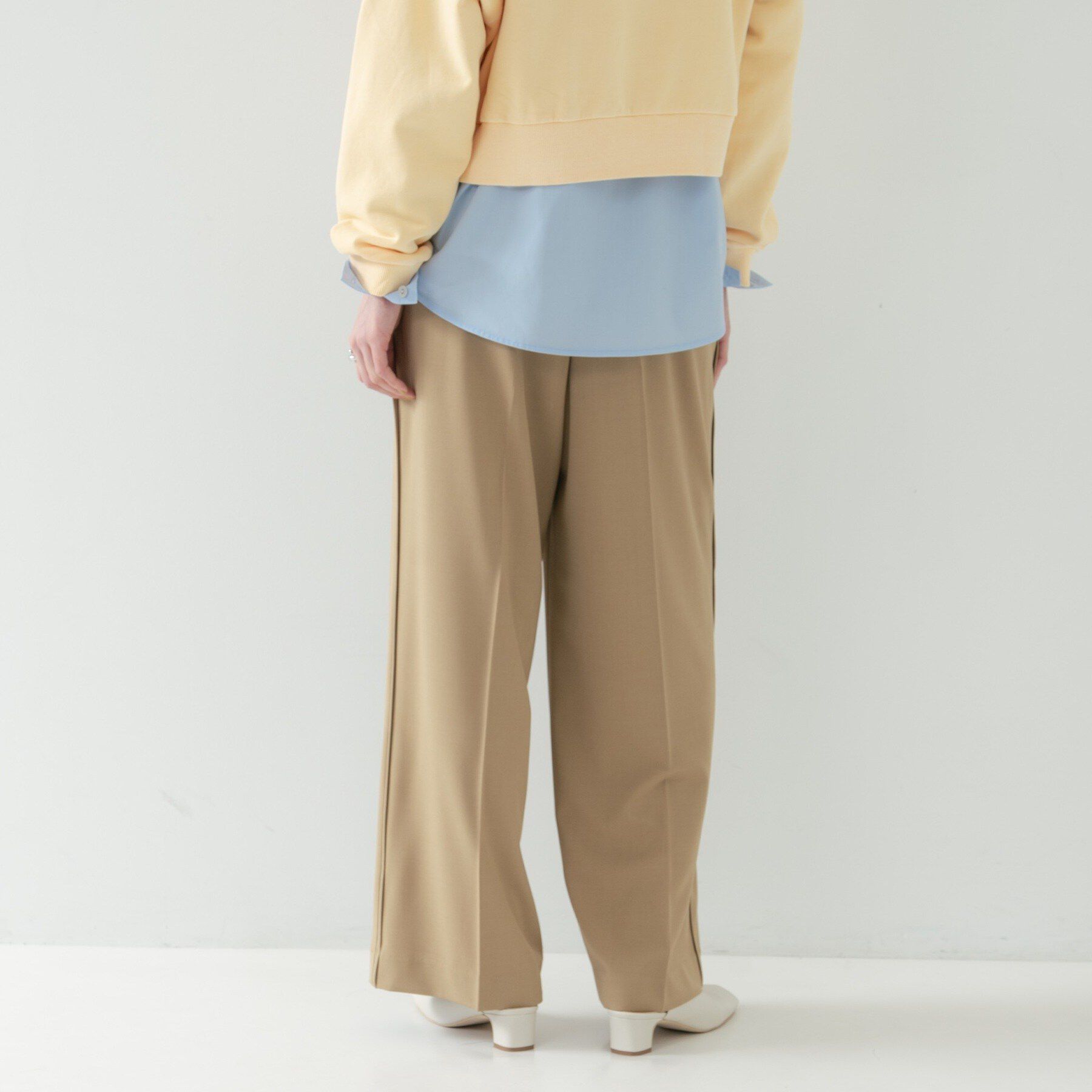 GALLEST「Comfy SET UP｜イージーストレートワイドパンツ【セットアップ対応／通勤／カセット服】」|その他|