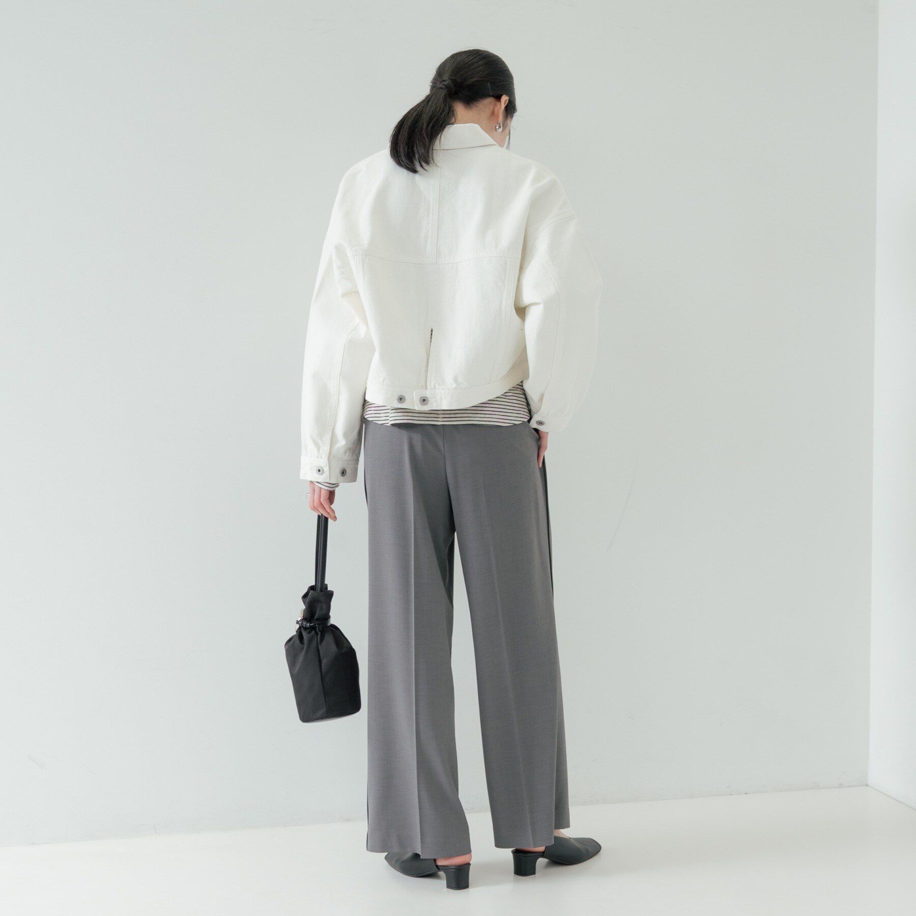 GALLEST「Comfy SET UP｜イージーストレートワイドパンツ【セットアップ対応／通勤／カセット服】」|その他|