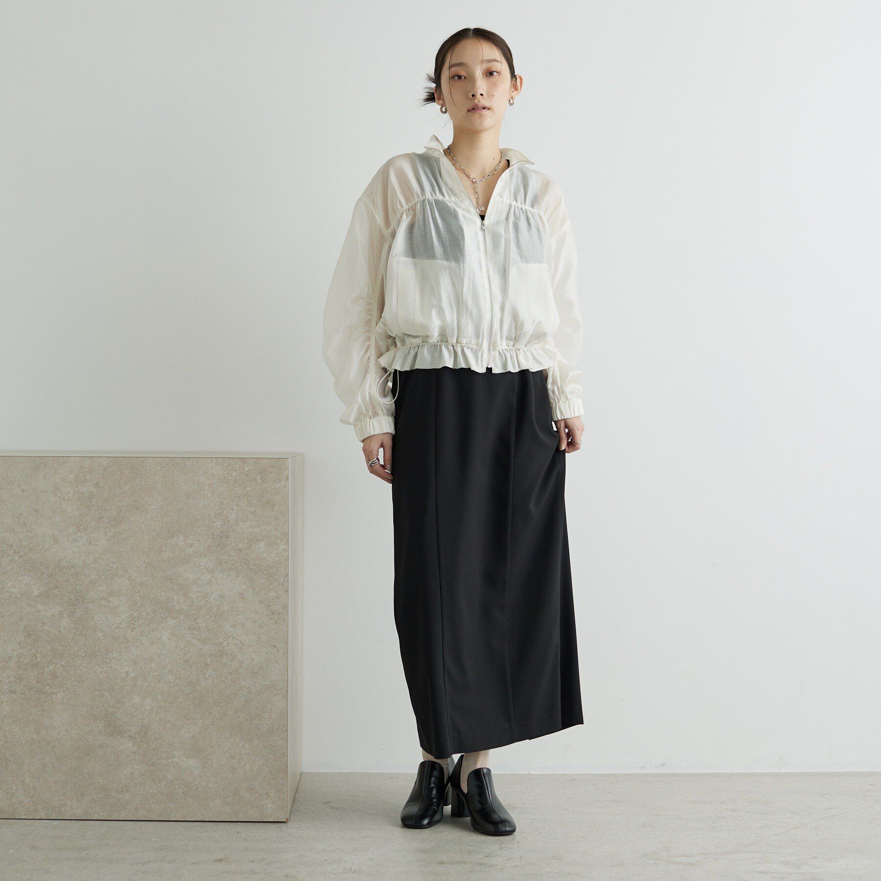 GALLEST「シアーシャーリングブルゾン」|ブルゾン・スタジャン|