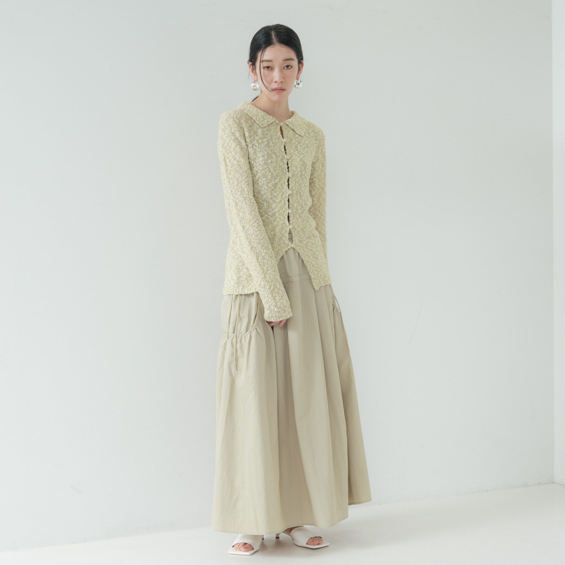 GALLEST「ギャザーポケットスカート」|スカート|