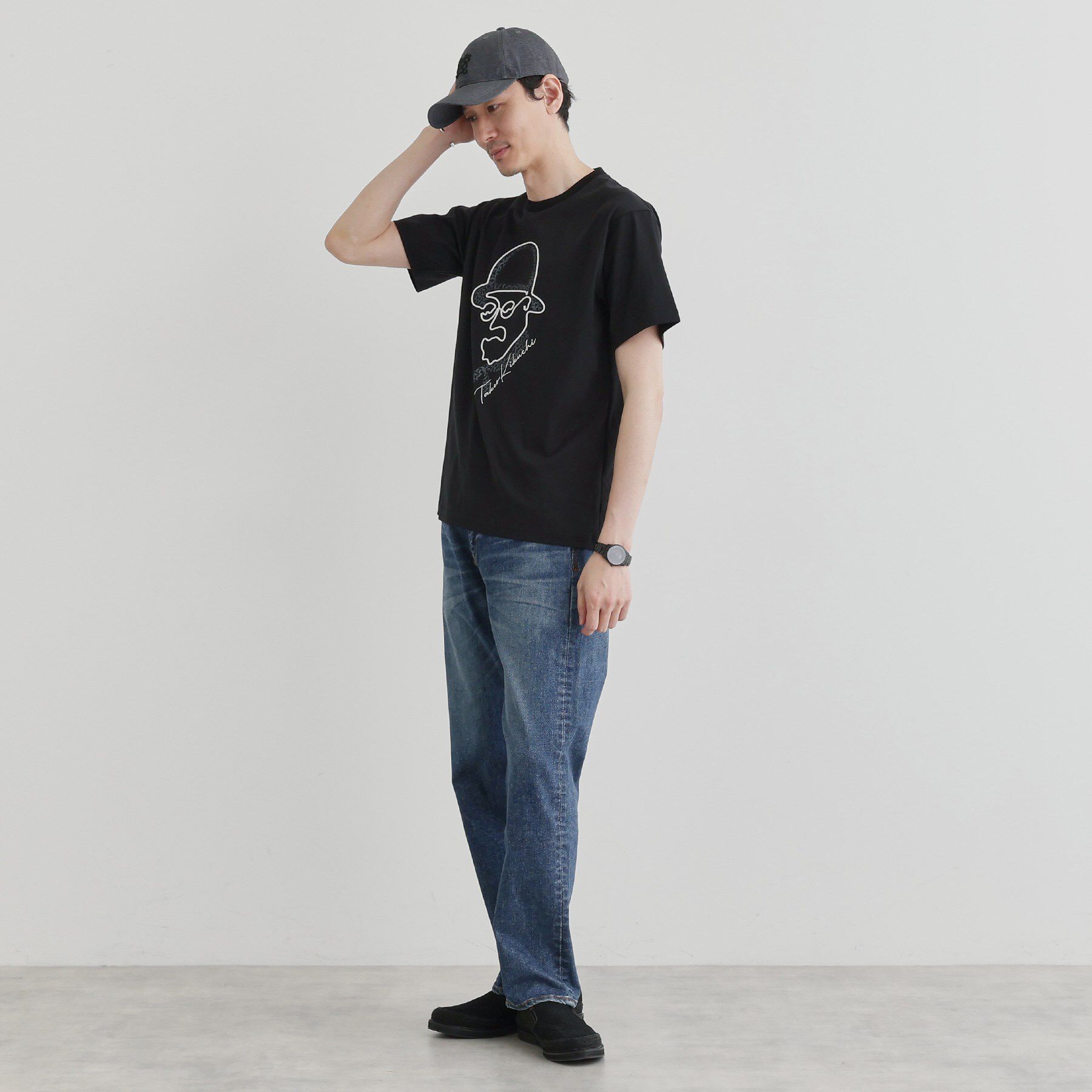 TAKEO KIKUCHI「【Sサイズ～】フェイスロープ刺繍 天竺Tシャツ」|Tシャツ・カットソー|