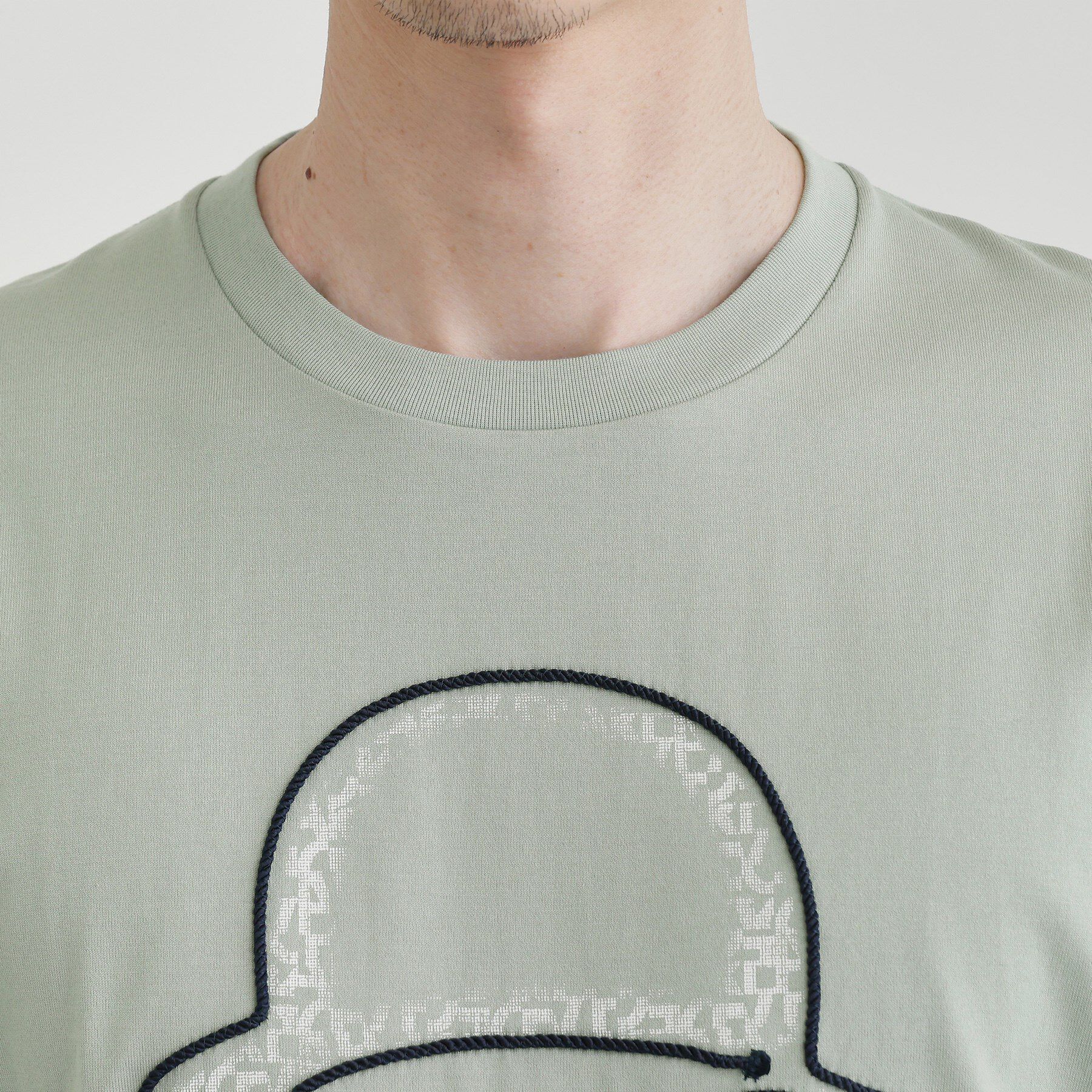 TAKEO KIKUCHI「【Sサイズ～】フェイスロープ刺繍 天竺Tシャツ」|Tシャツ・カットソー|