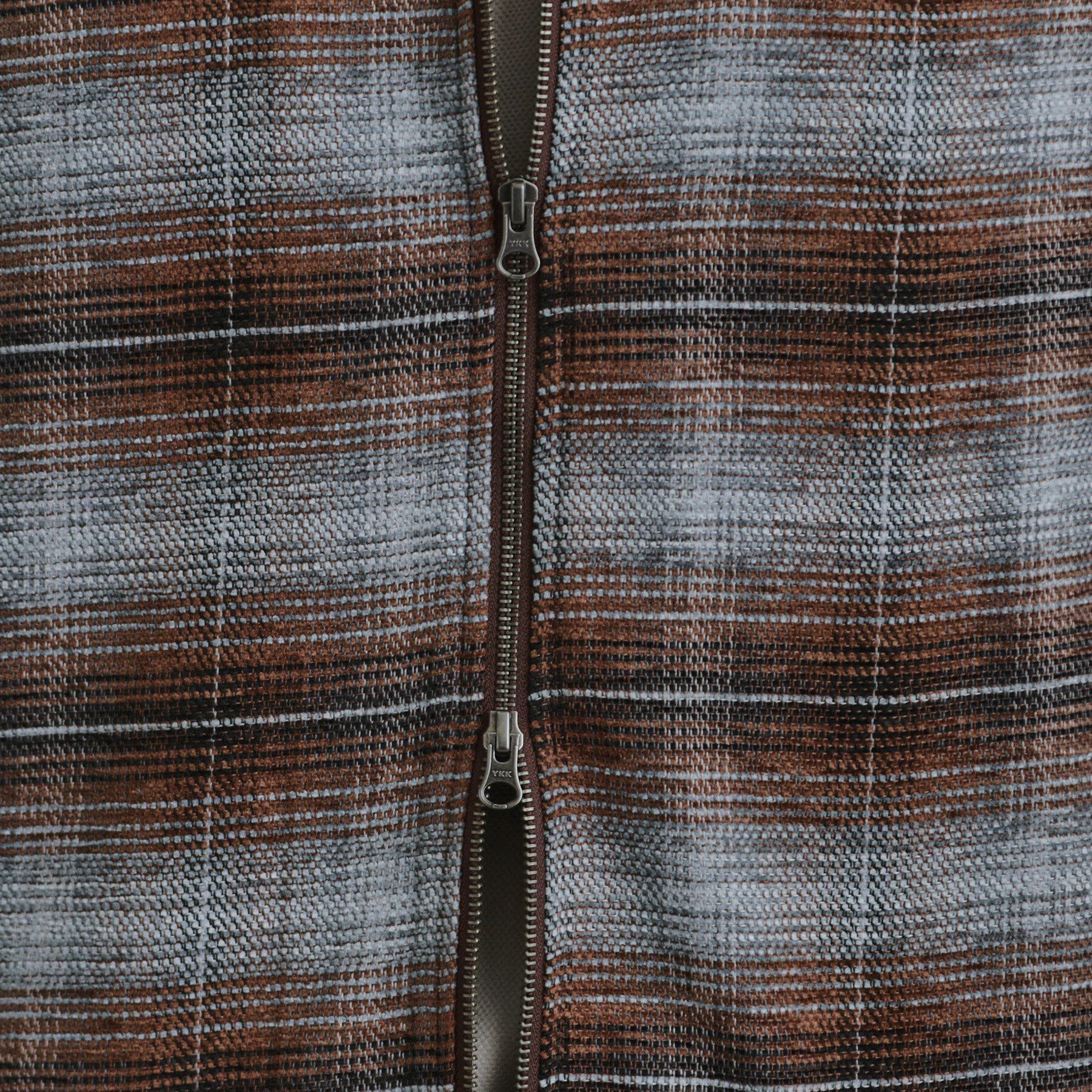 tk.TAKEO KIKUCHI「モールチェックZIPシャツ」|シャツ・ブラウス|