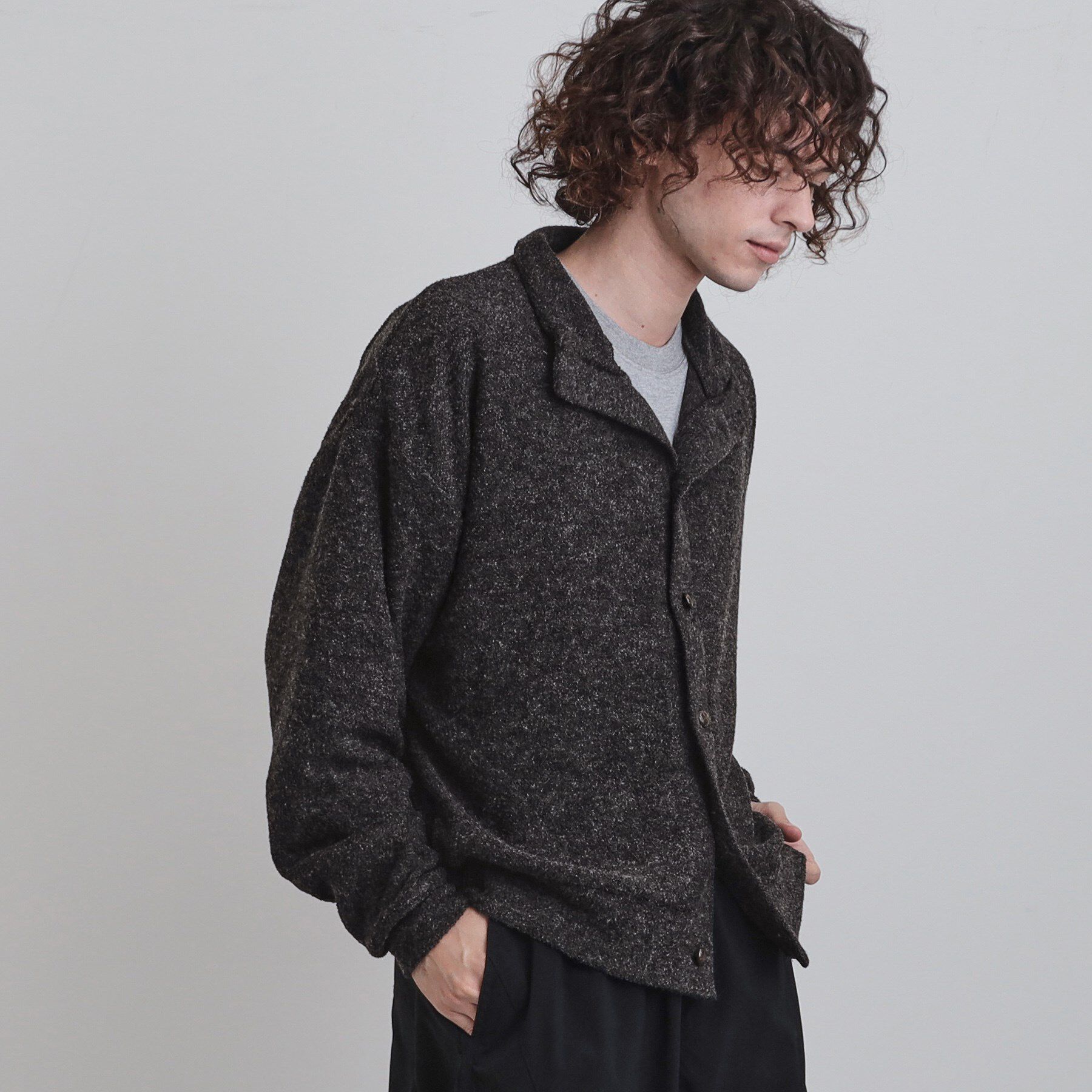 tk.TAKEO KIKUCHI「サカリバカーディガン」|カーディガン|ブラック(019)