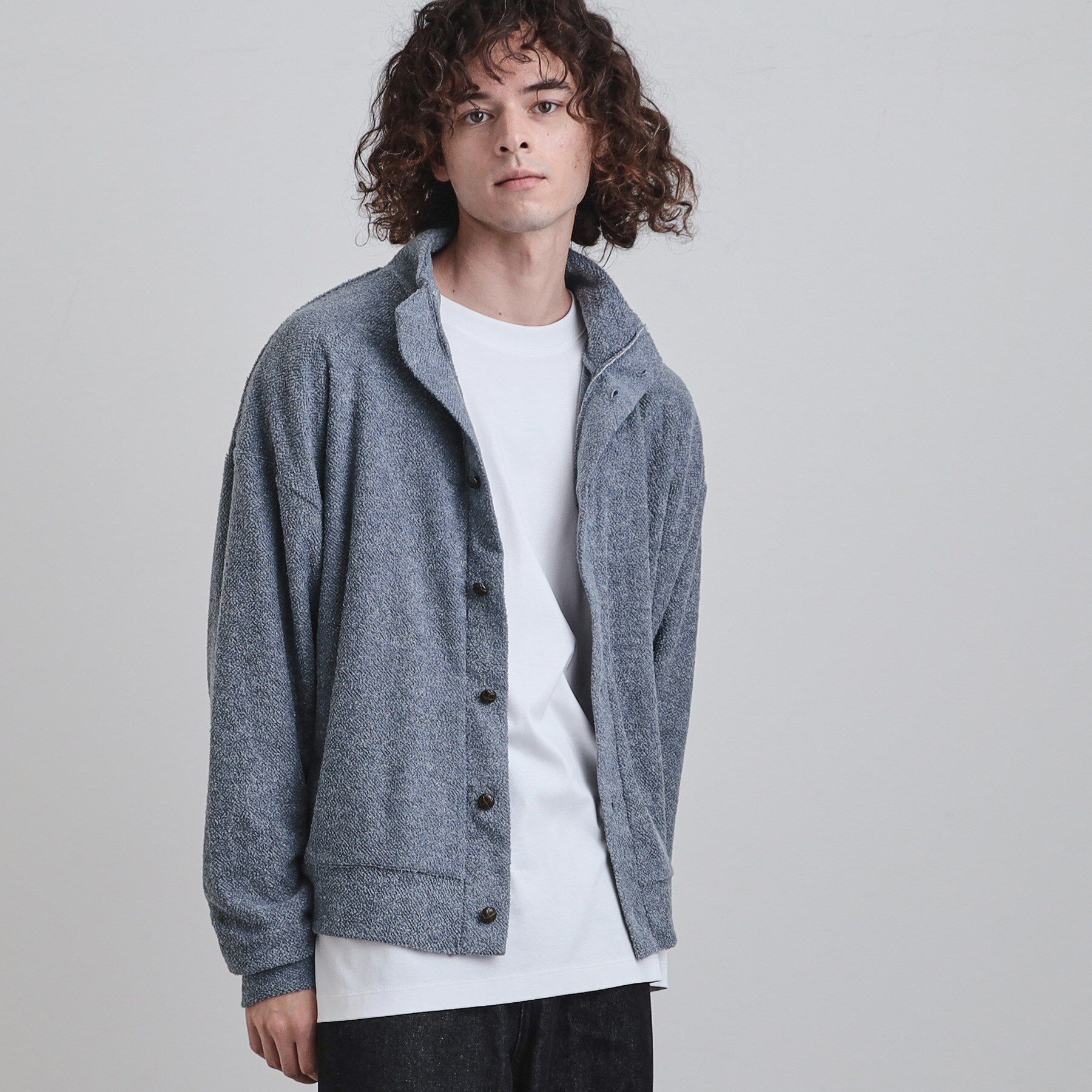 tk.TAKEO KIKUCHI「サカリバカーディガン」|カーディガン|ブルー(091)