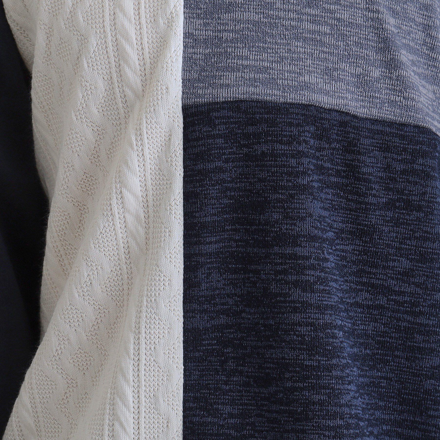 tk.TAKEO KIKUCHI「切り替えニットソー」|Tシャツ・カットソー|