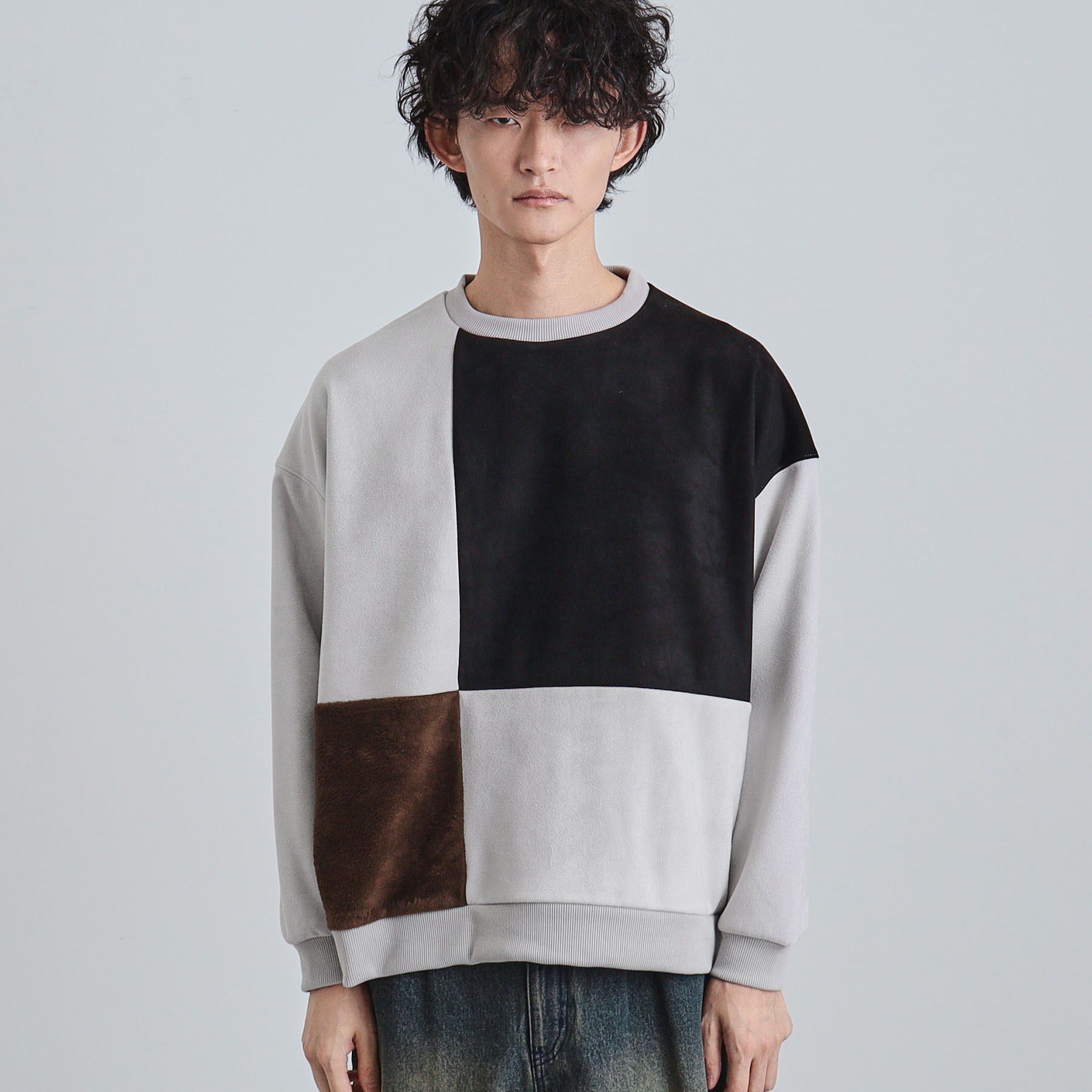 tk.TAKEO KIKUCHI「ダブルフェイス切り替えプルオーバー」|パーカー|