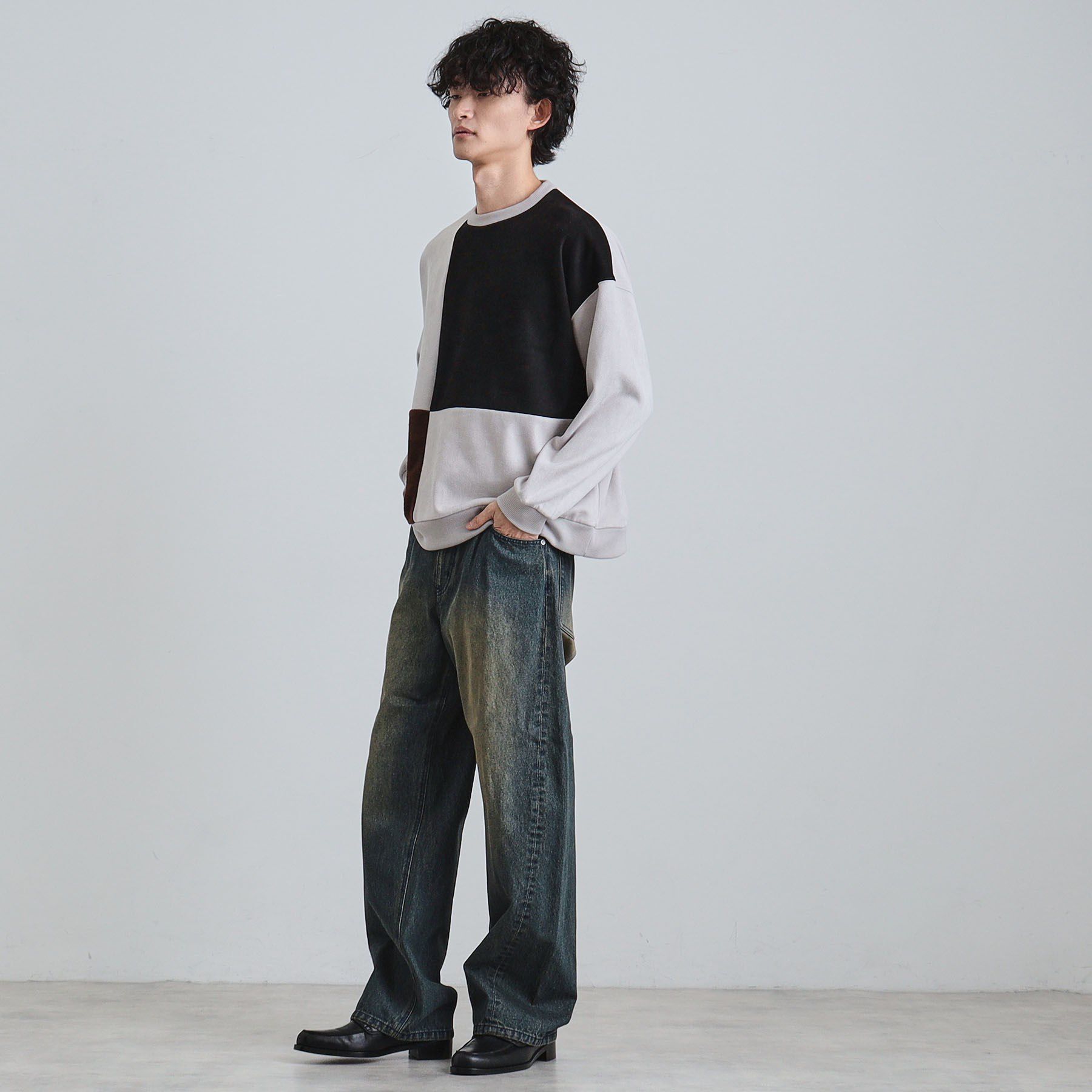 tk.TAKEO KIKUCHI「ダブルフェイス切り替えプルオーバー」|パーカー|