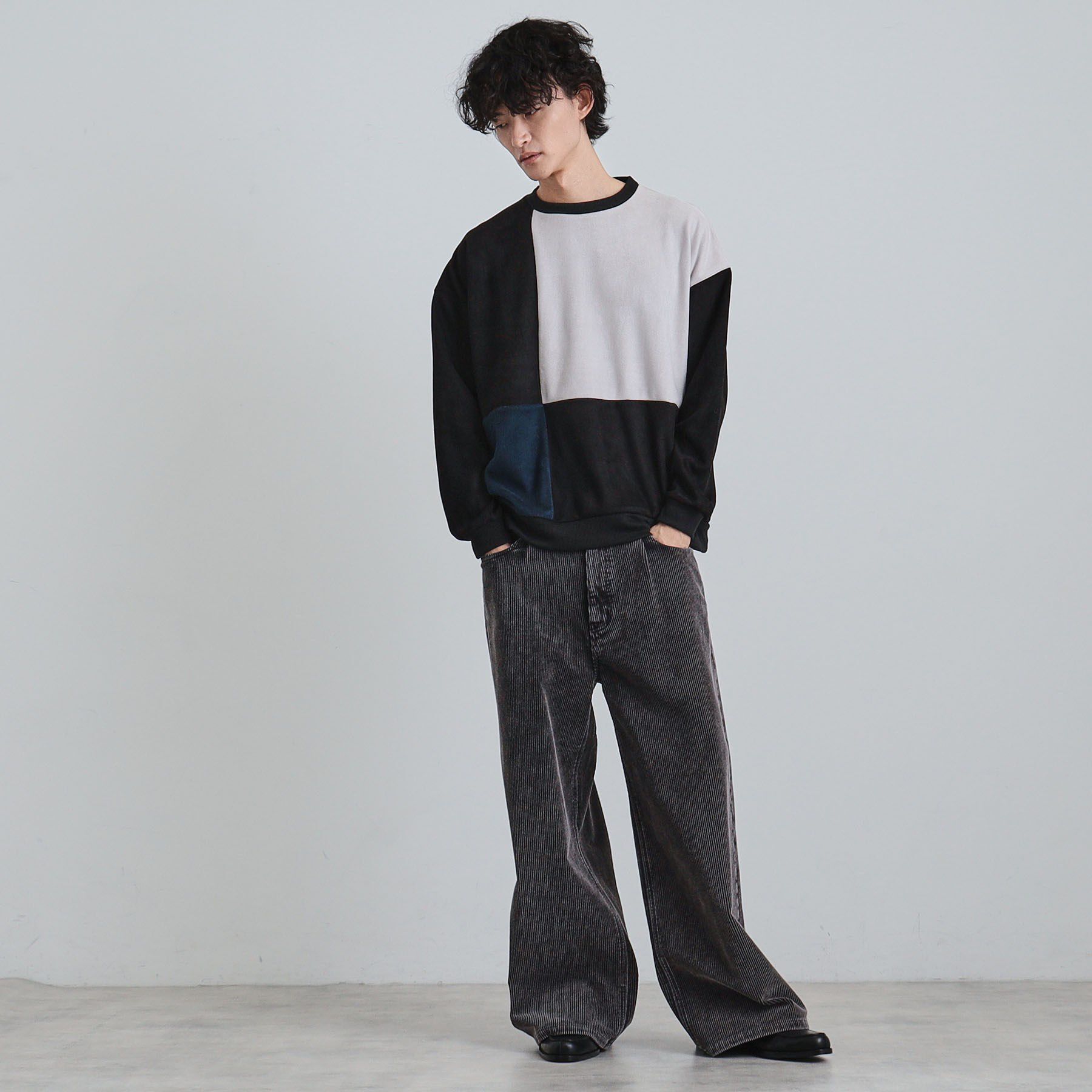 tk.TAKEO KIKUCHI「ダブルフェイス切り替えプルオーバー」|パーカー|