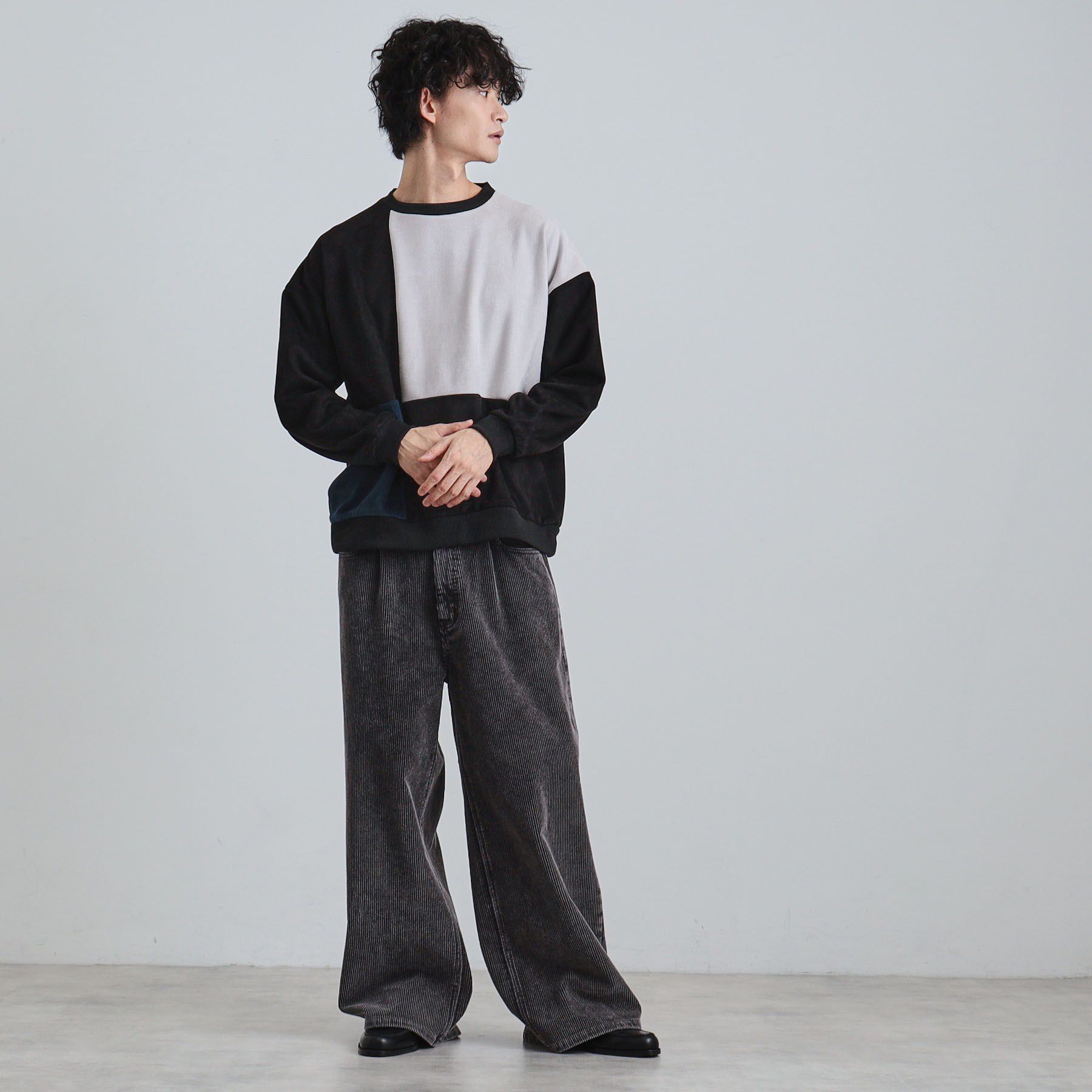 tk.TAKEO KIKUCHI「ダブルフェイス切り替えプルオーバー」|パーカー|