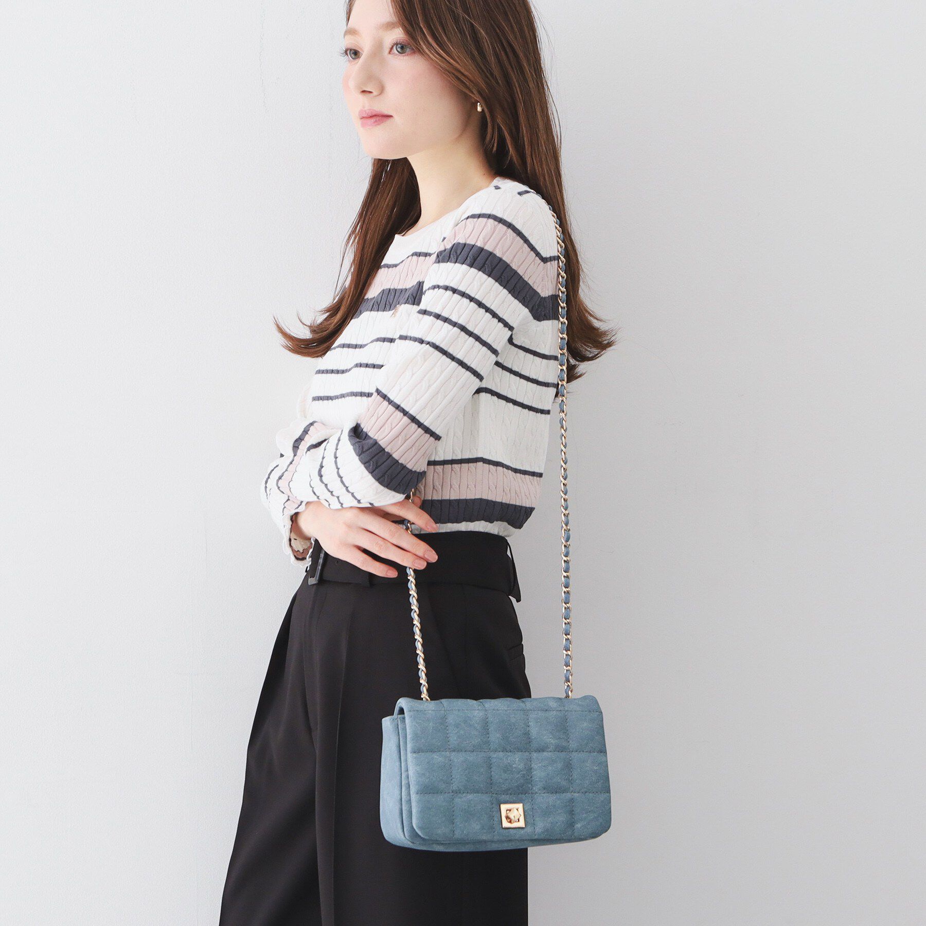 index「2WAYスクエアキルトチェーンショルダー」|ショルダー・メッセンジャー|