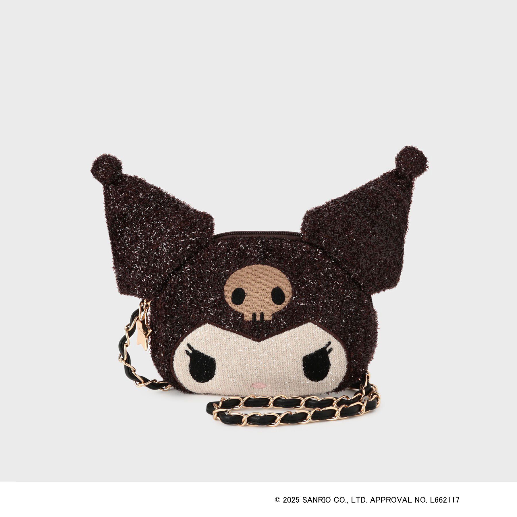 OPAQUE.CLIP「◆【クロミ】フェイス型2WAYキラキラミニショルダー」|ショルダー・メッセンジャー|ブラウン(844)