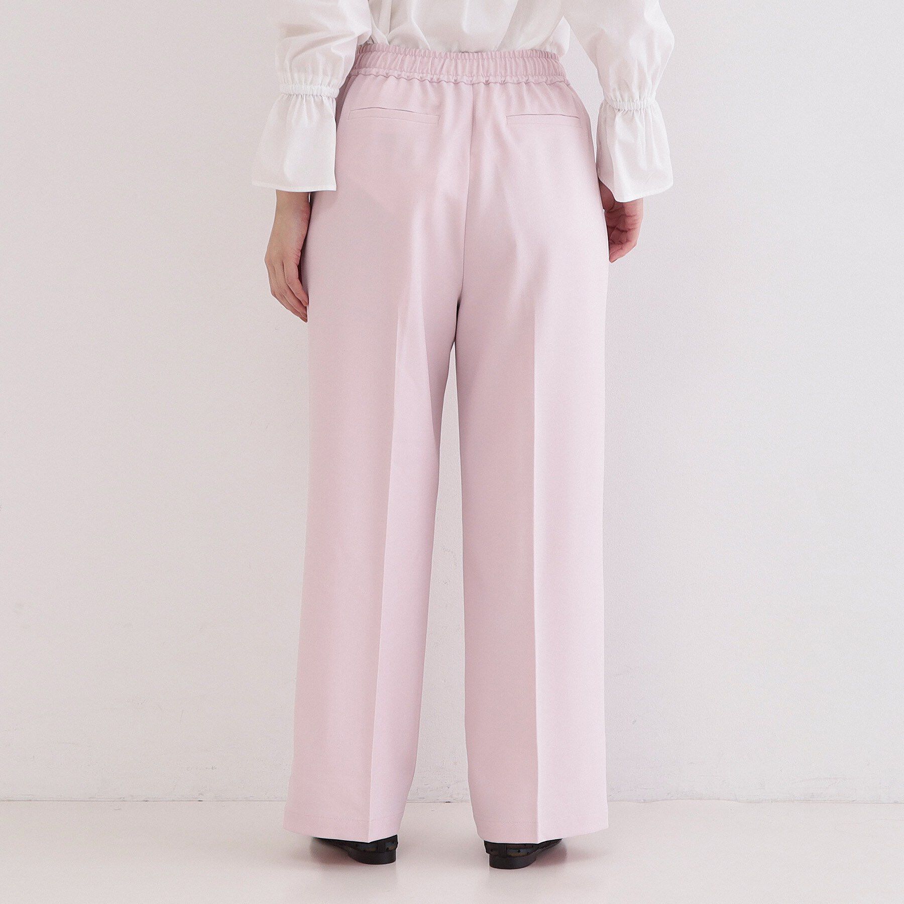 OPAQUE.CLIP「美脚ストレッチイージーワイドパンツ【洗濯機OK】」|その他|