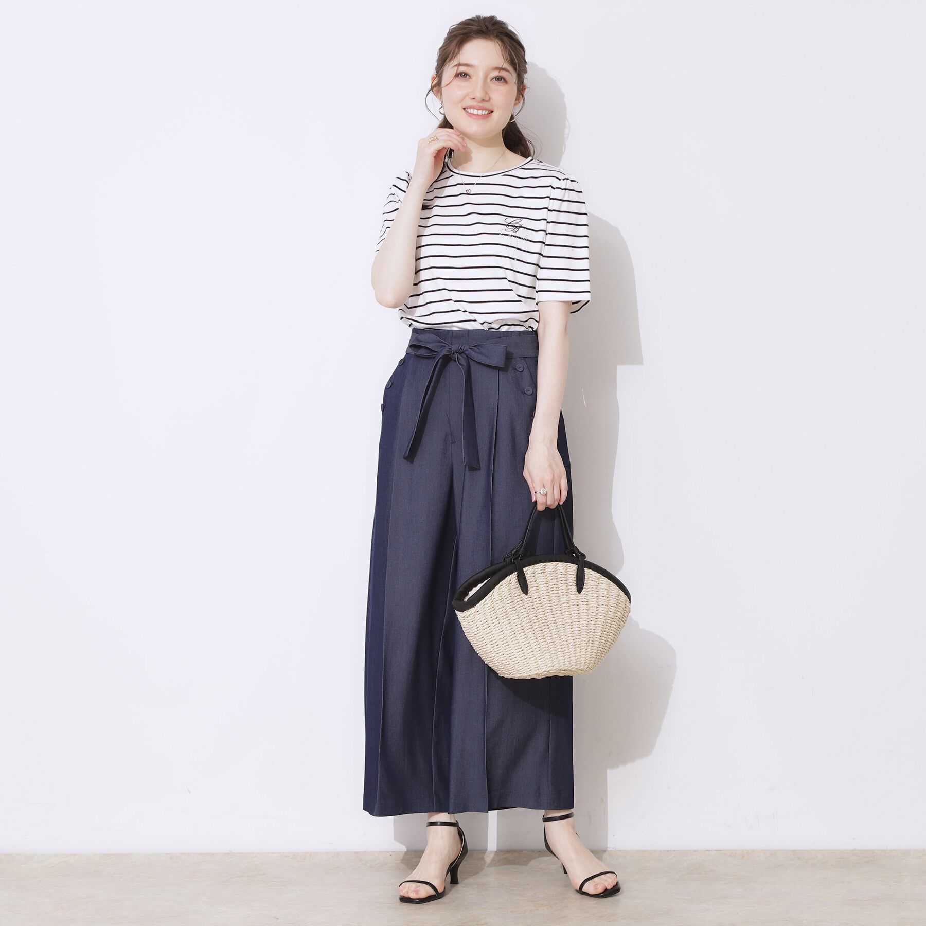 Couture broach「【接触冷感・UV・マシンウォッシャブル】60CBロゴT」|Tシャツ・カットソー|