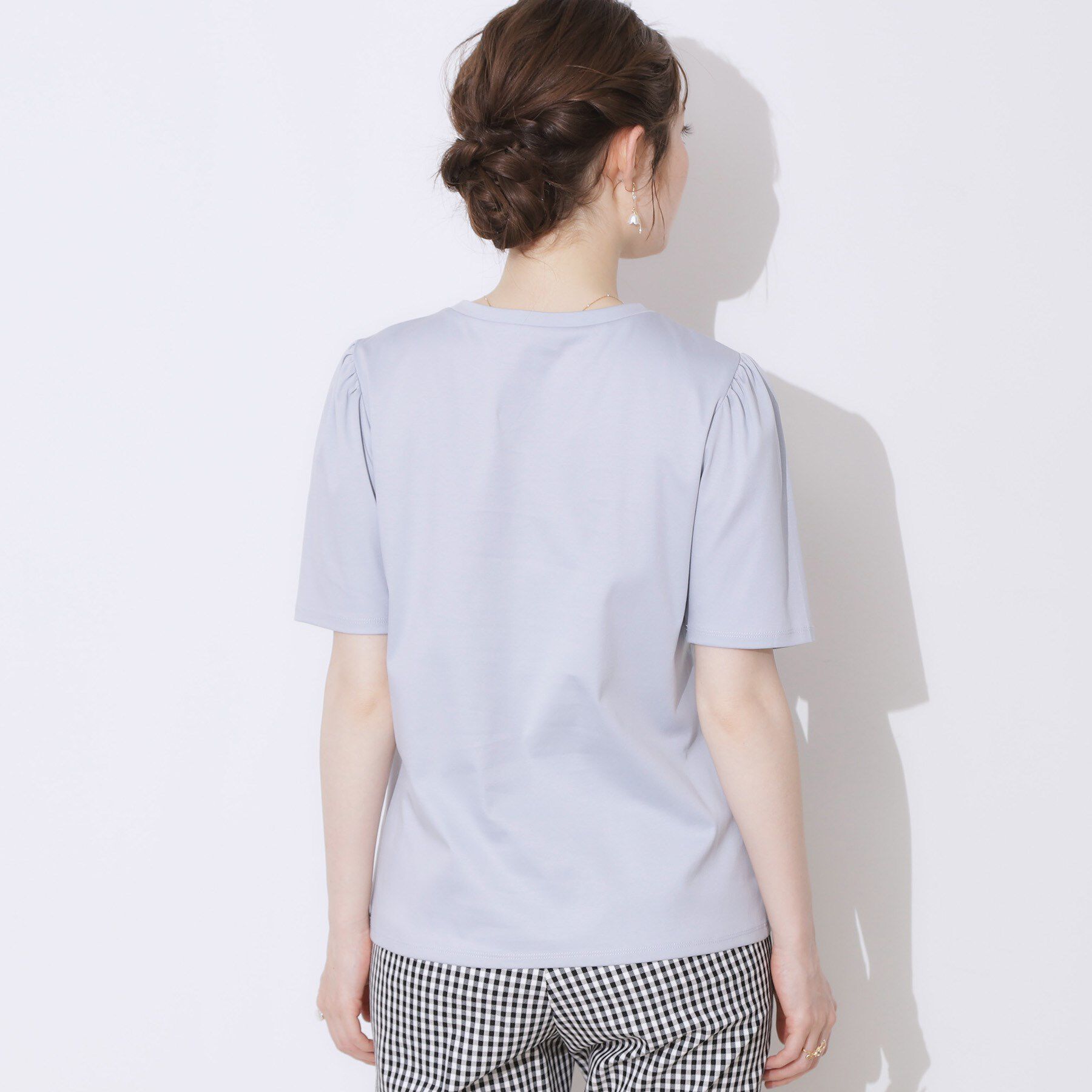 Couture broach「【接触冷感・UV・マシンウォッシャブル】60CBロゴT」|Tシャツ・カットソー|