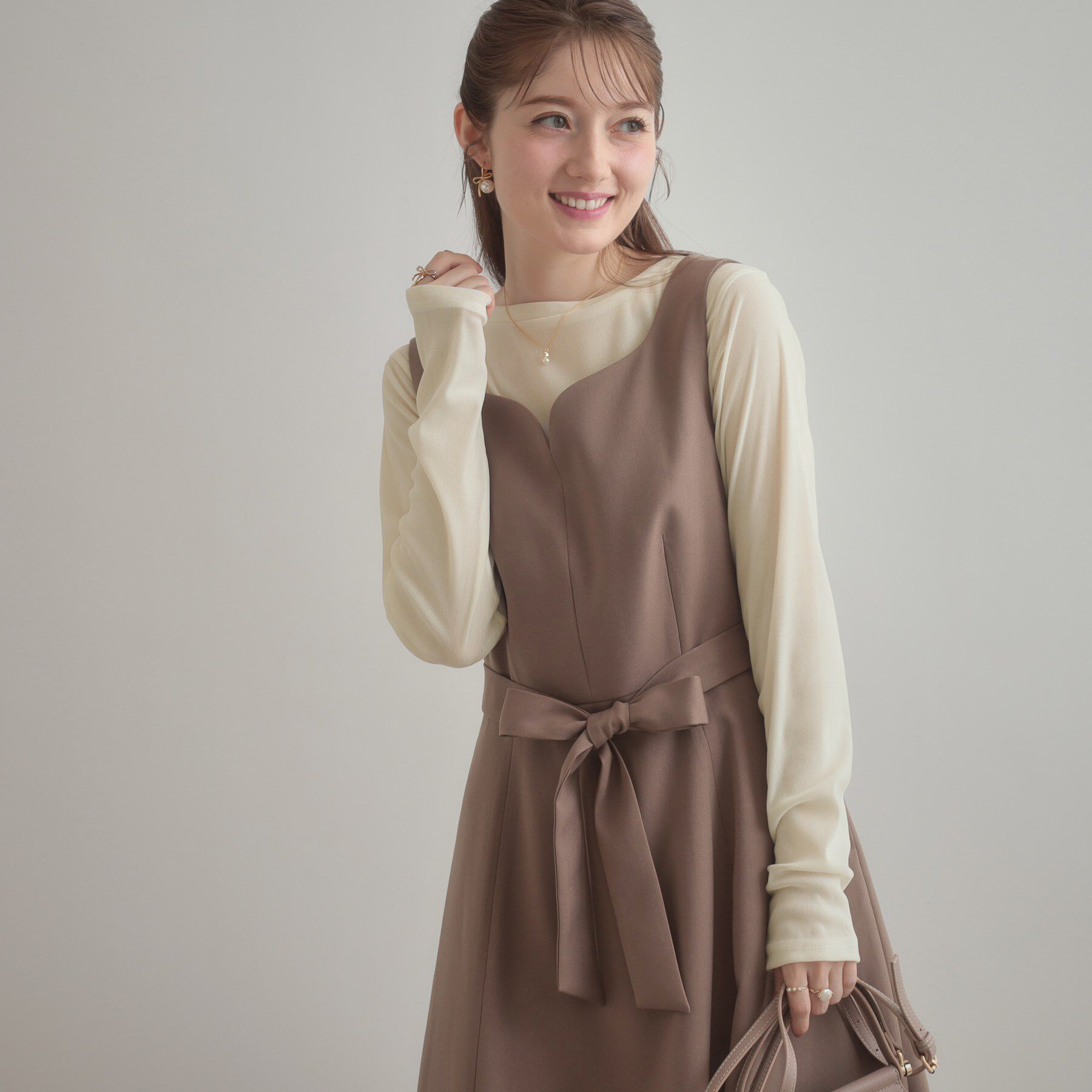 Couture broach「シアーベロアTシャツ」|Tシャツ・カットソー|