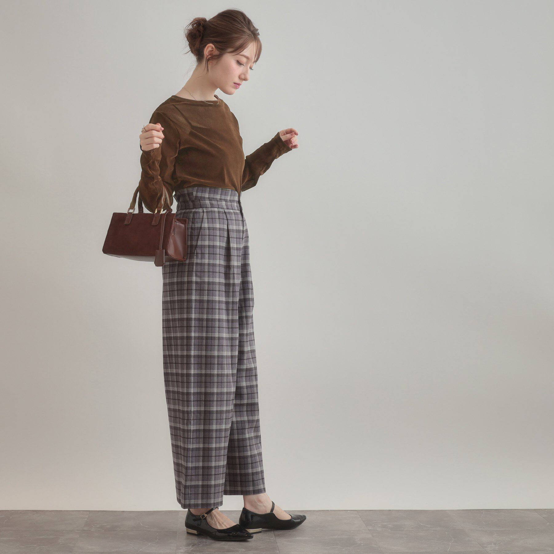 Couture broach「シアーベロアTシャツ」|Tシャツ・カットソー|