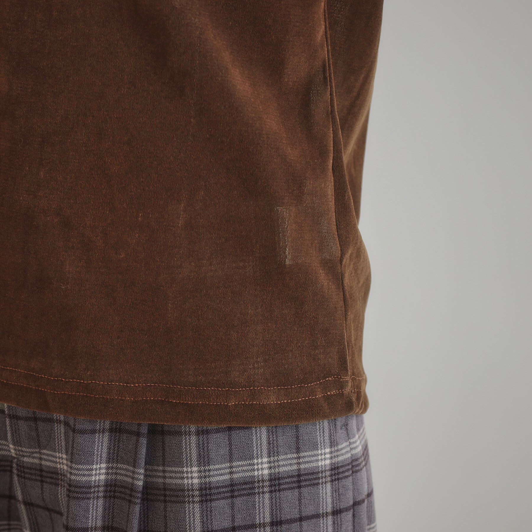 Couture broach「シアーベロアTシャツ」|Tシャツ・カットソー|