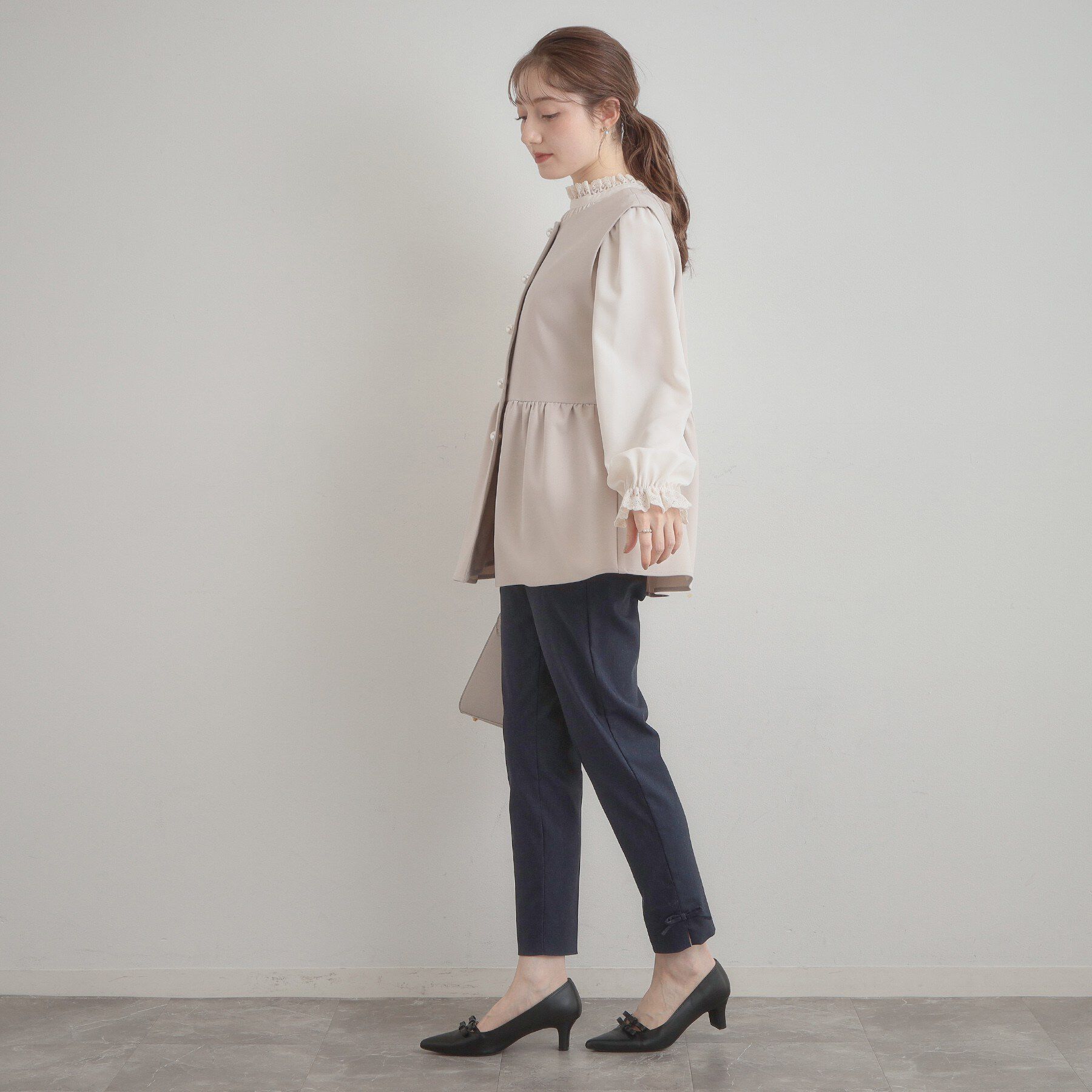 Couture broach「リボンハイパーストレッチパンツ」|その他|