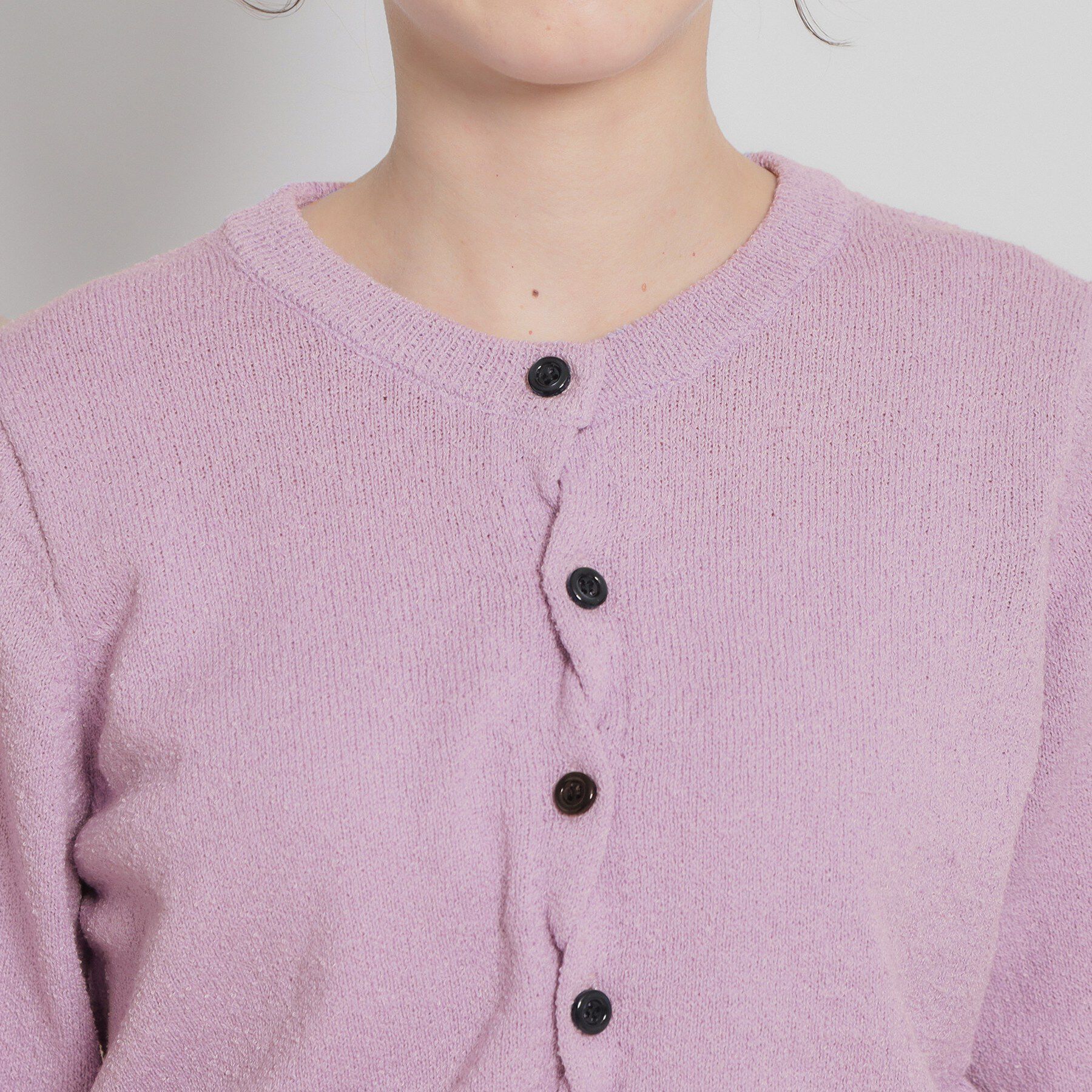 Couture broach「クロスボタンカーディガン」|カーディガン|